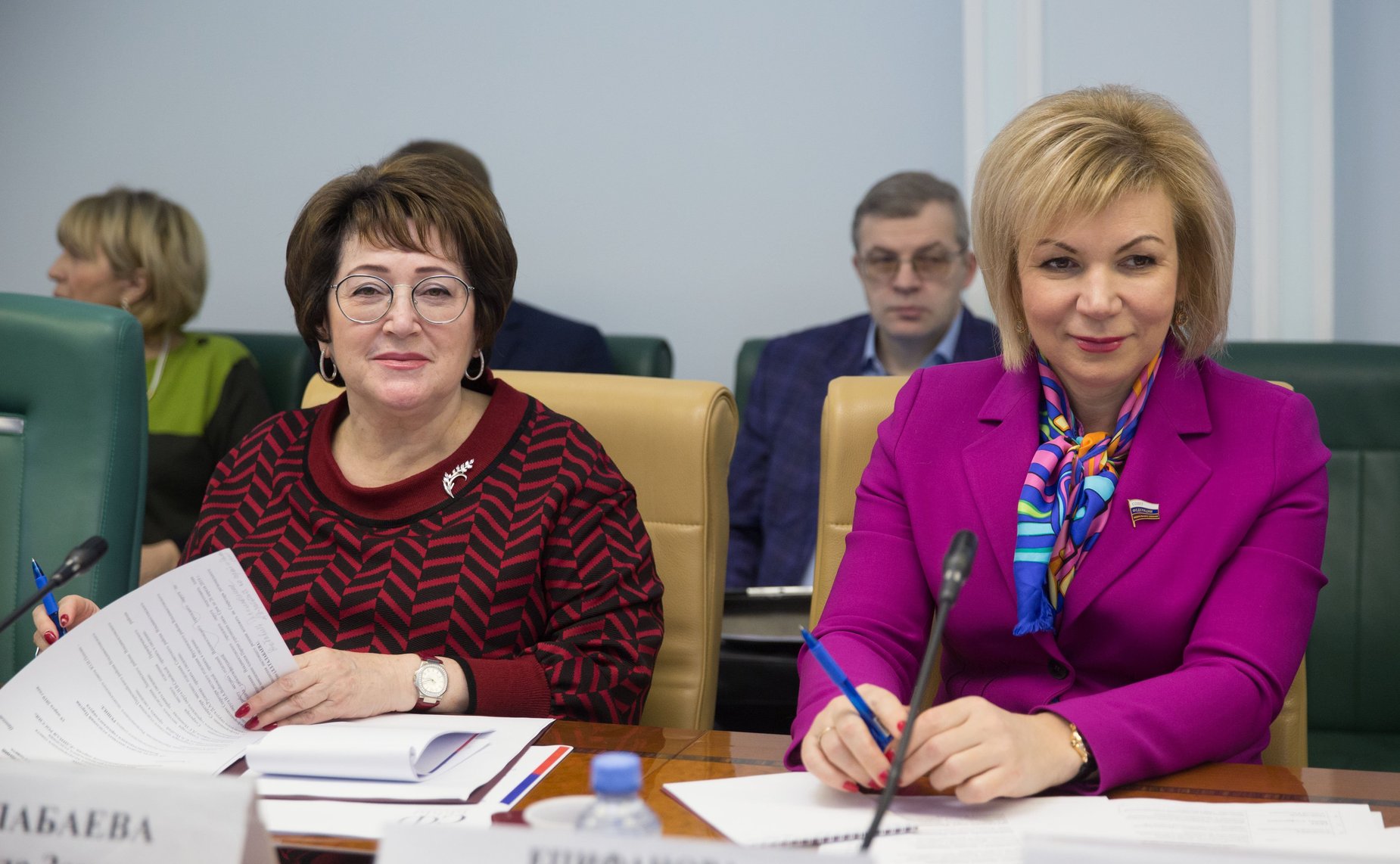 Людмила Талабаева и Елена Зленко