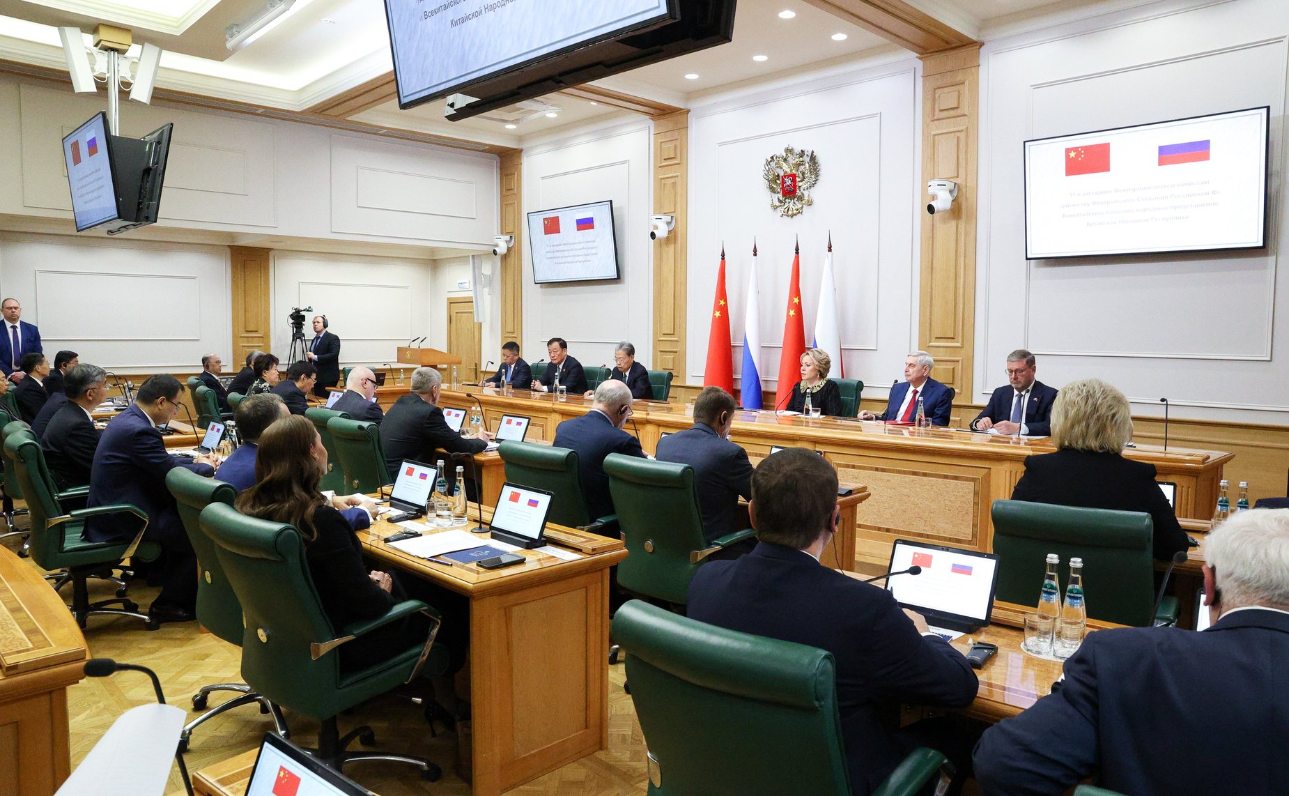 11-е заседание Межпарламентской комиссии по сотрудничеству Федерального Собрания Российской Федерации и ВСНП КНР
