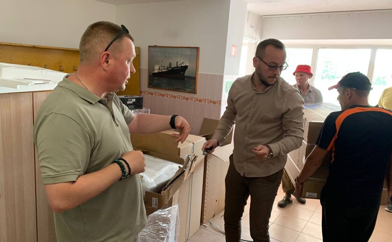 Игорь Кастюкевич помог оснастить детский социальный центр в Новокиевке Херсонской области