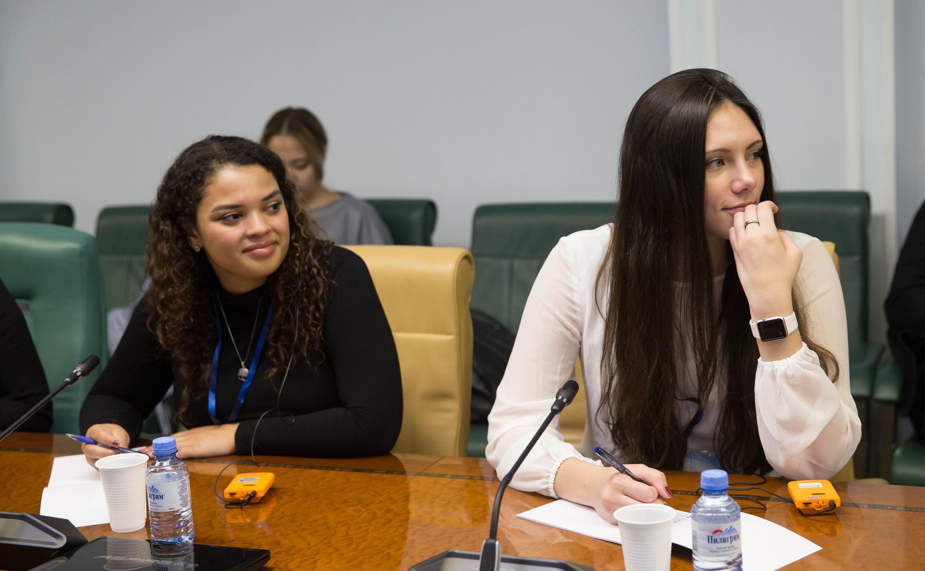 Встреча Владимира Лукина с участниками Российско-Американского Саммита молодых лидеров «Мы вместе моделируем будущее»