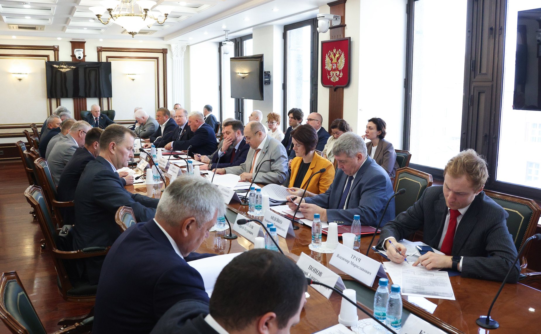 Заседание Комитета Совета Федерации по обороне и безопасности