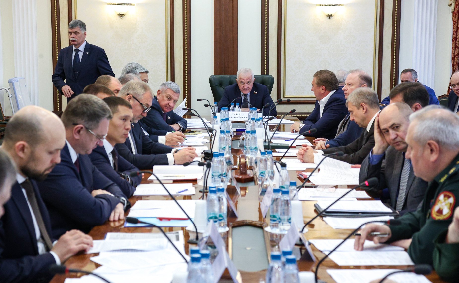 Совещание Комитета Совета Федерации по обороне и безопасности «Опыт внедрения и применения беспилотных систем в войсках национальной гвардии Российской Федерации»