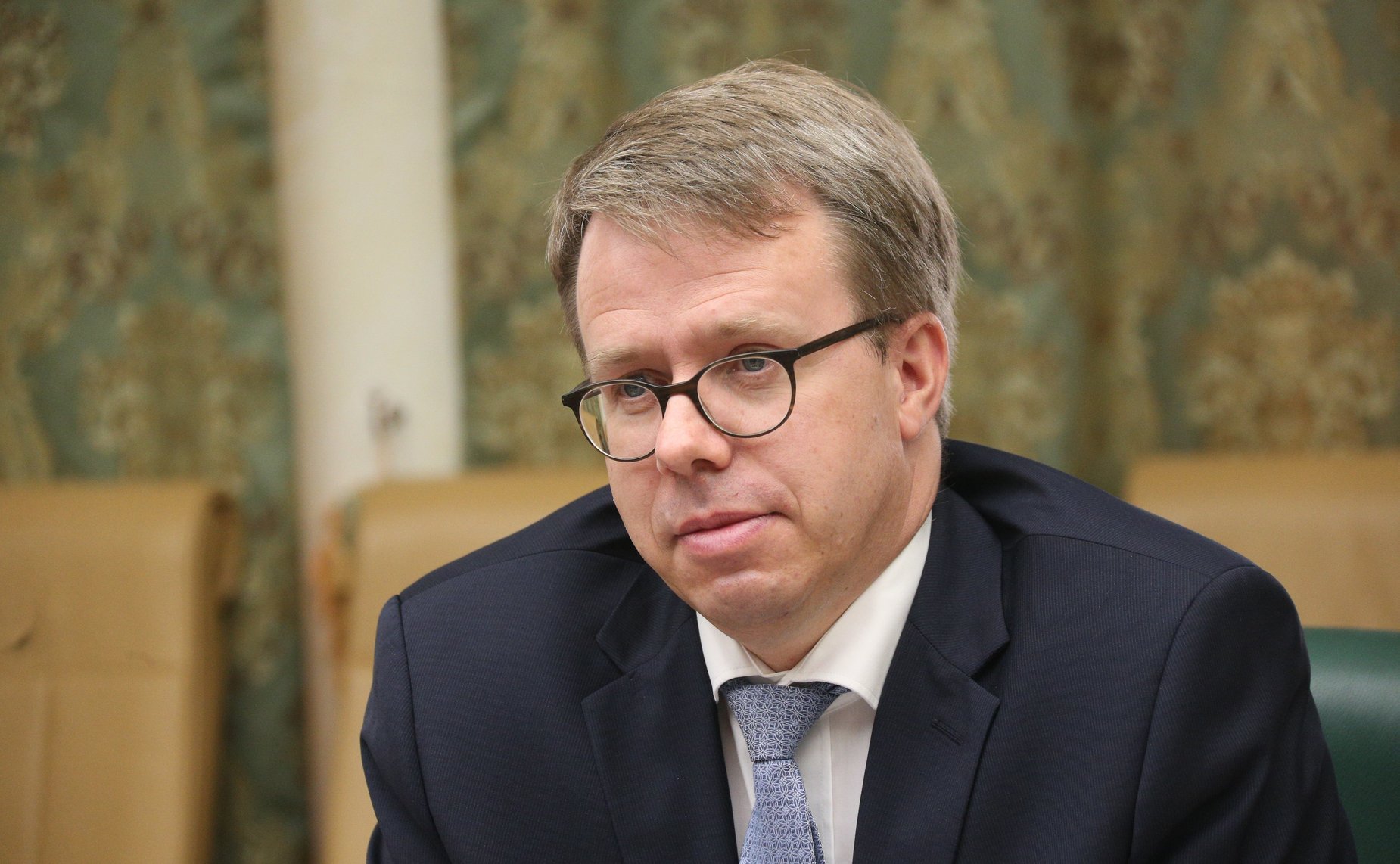 Григорий Карасин провел встречу с Чрезвычайным и Полномочным Послом Финляндии в РФ