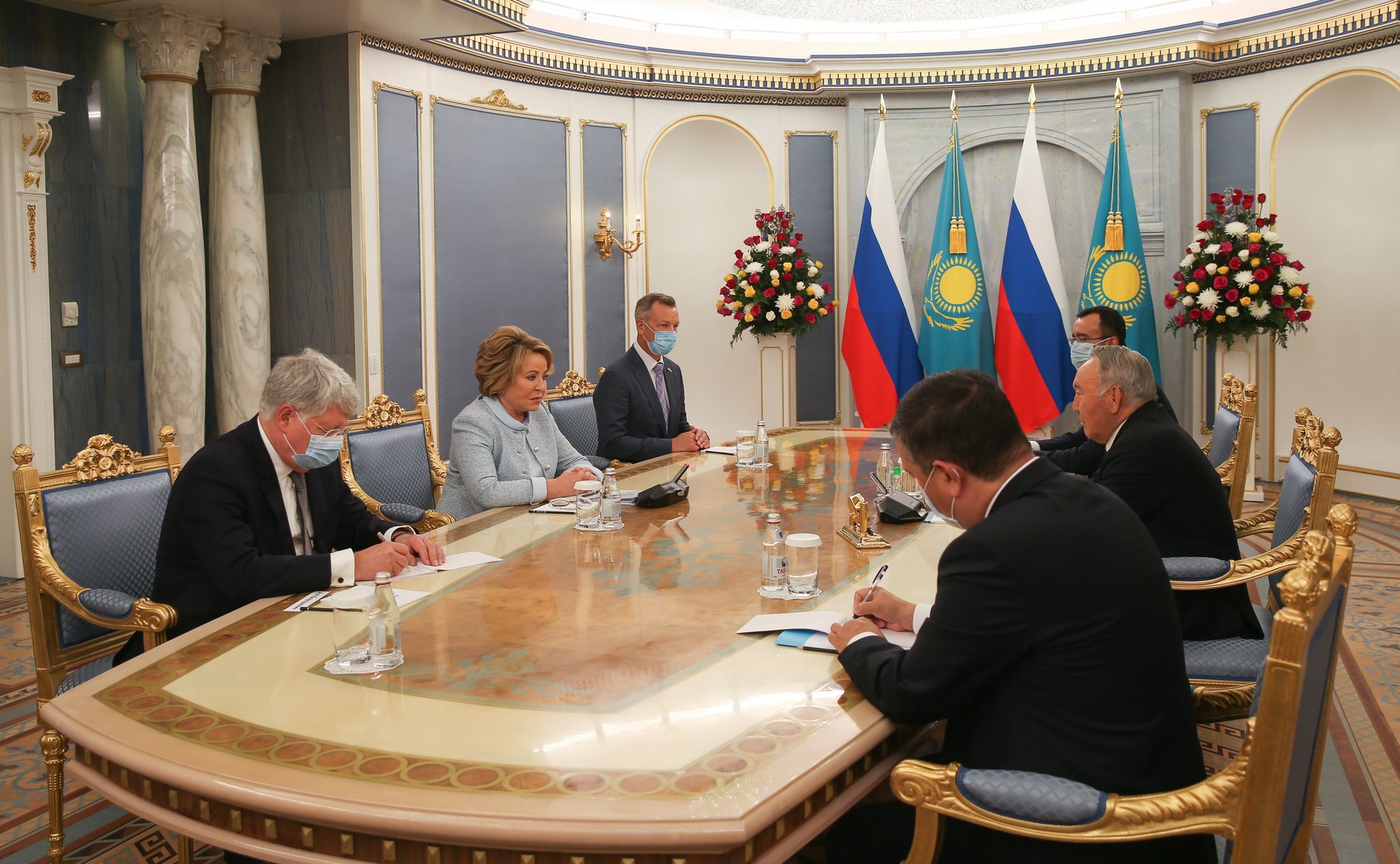 Встреча Председателя СФ Валентины Матвиенко с Первым Президентом Казахстана — Елбасы Нурсултаном Назарбаевым