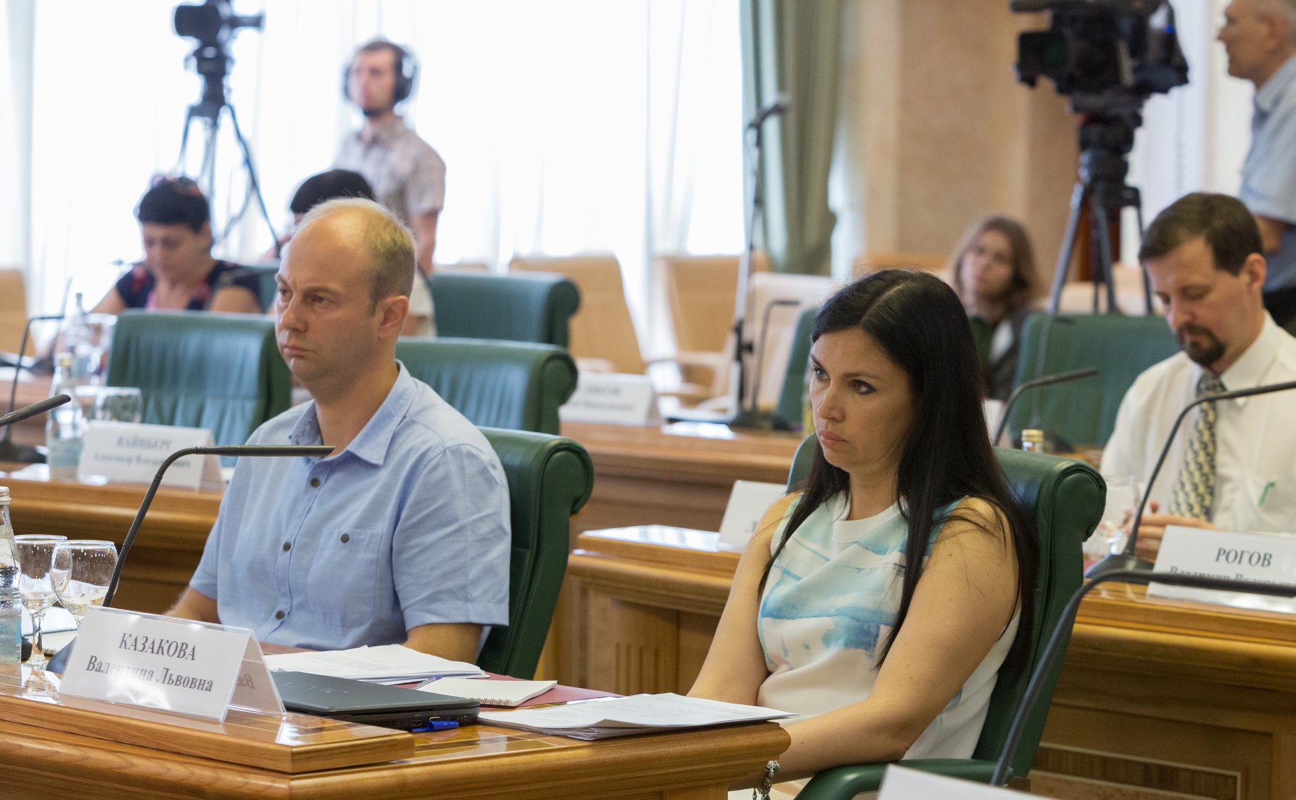 Заседание Комитета общественной поддержки жителей Юго-Востока Украины по вопросам оказания помощи беженцам