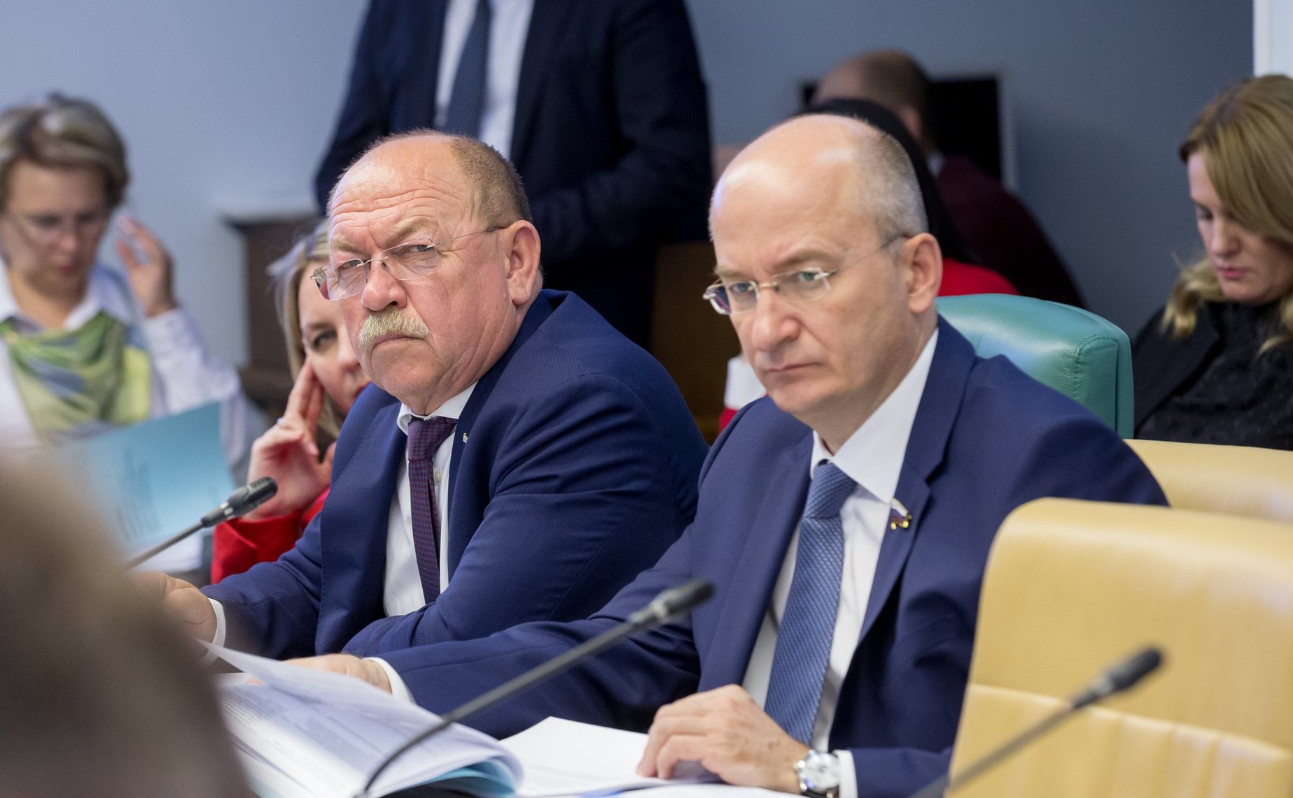 Геннадий Орденов и Олег Цепкин