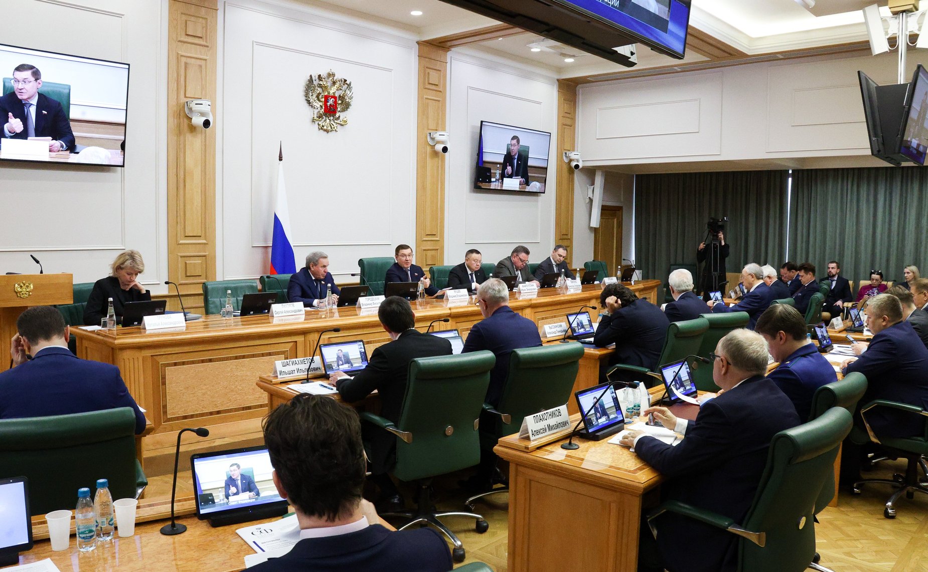 Заседание Совета по вопросам жилищного строительства и содействию развитию жилищно-коммунального комплекса при Совете Федерации