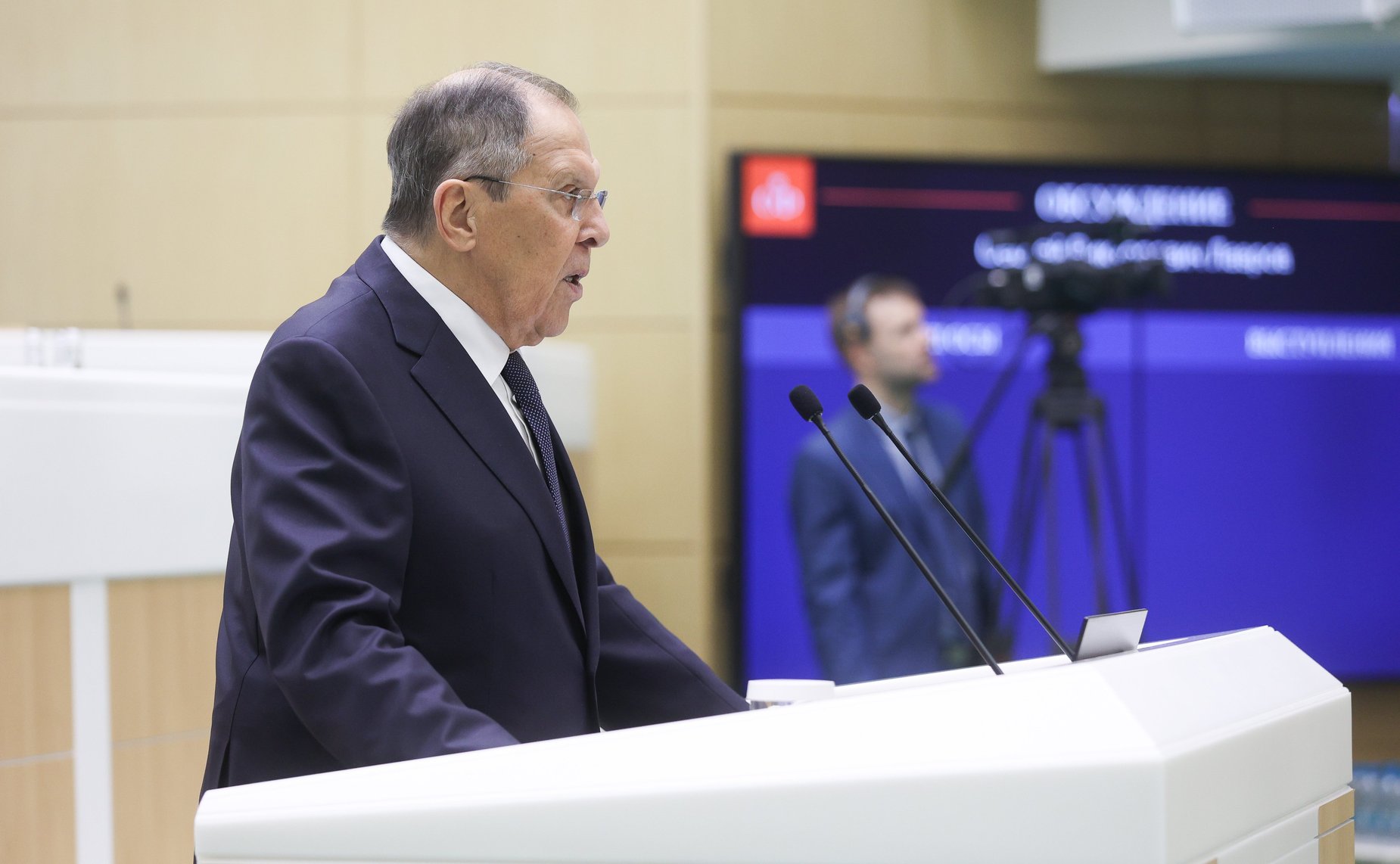 Министр иностранных дел Российской Федерации Сергей Лавров