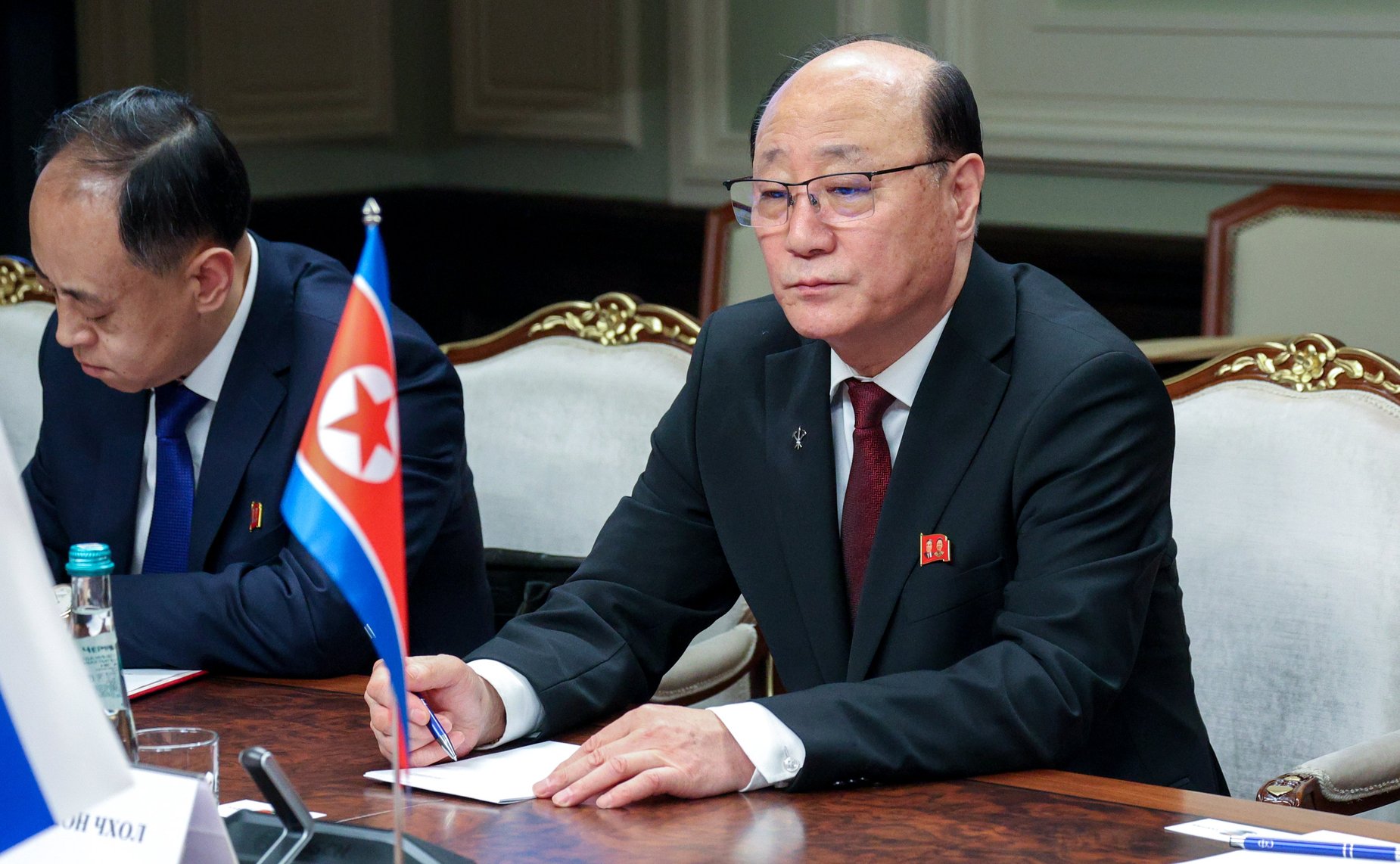 Инна Святенко провела встречу с руководителем группы содействия развитию корейско-российской дружбы в Верховном народном собрании Корейской Народно-Демократической Республики