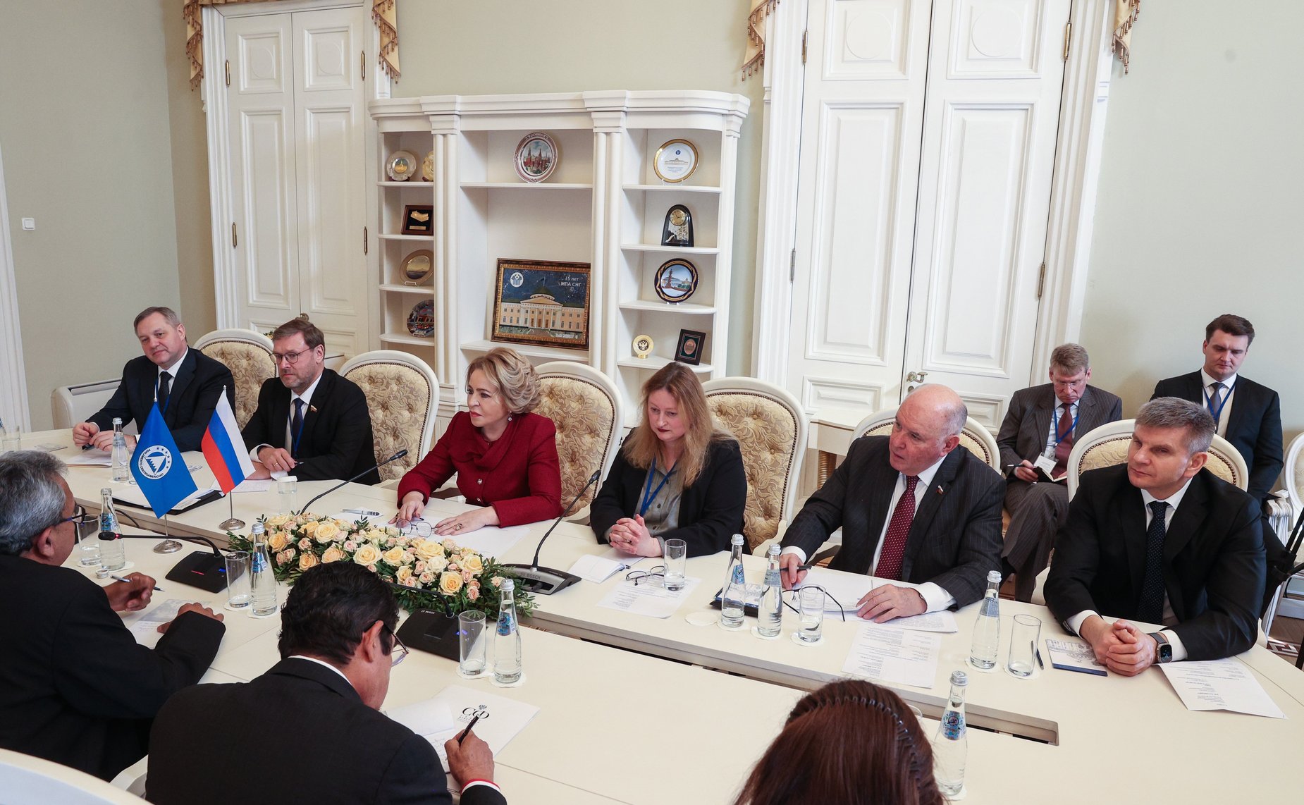 Валентина Матвиенко провела встречу с Председателем ПАРЛАСЕН Амадо Серрудом Асеведо и его заместителем Гильермо Даниэлем Ортегой Рейесом