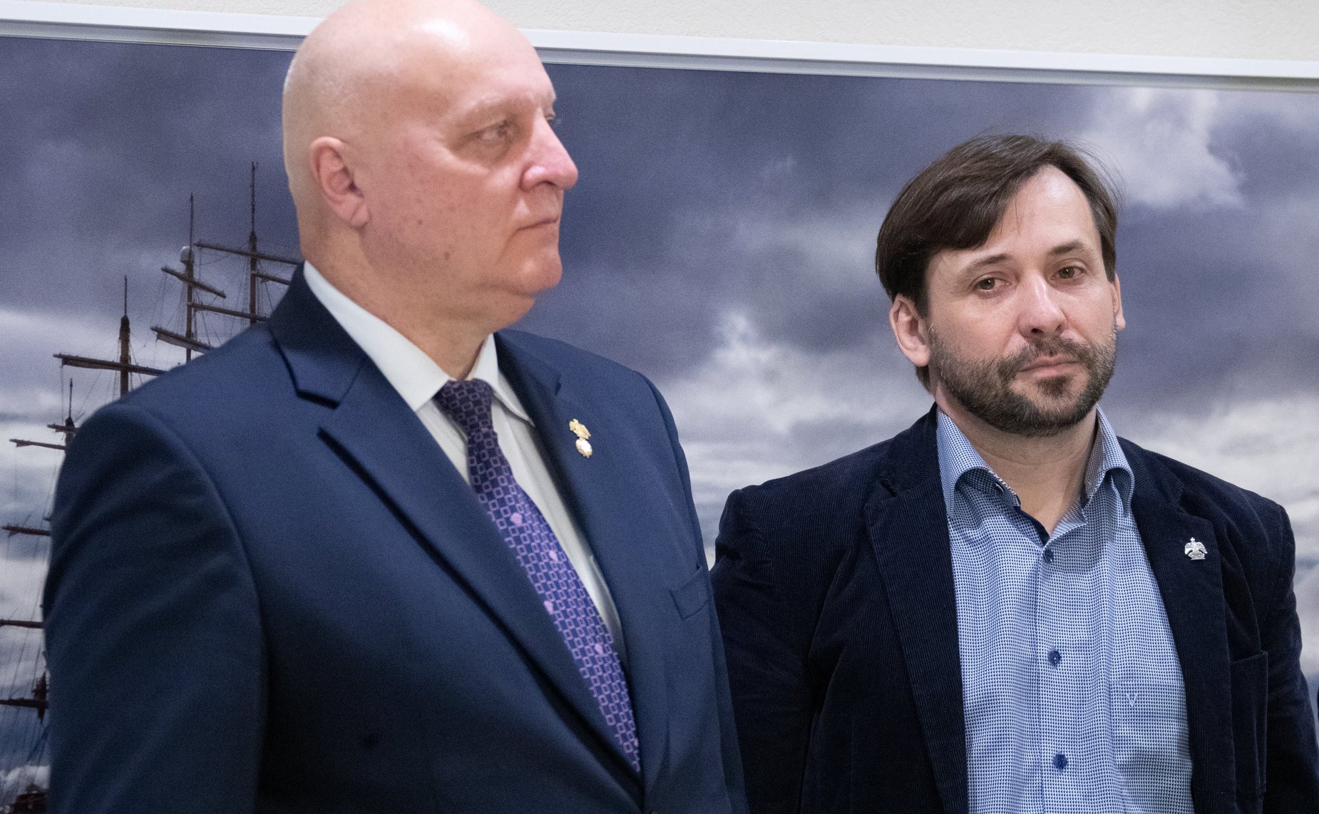 Открытие в Совете Федерации выставки живописи А. Буртасенкова «Моя Россия»