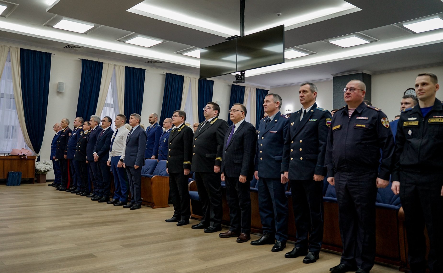 Николай Федоров принял участие в торжественном собрании, посвященном Дню работника прокуратуры Российской Федерации