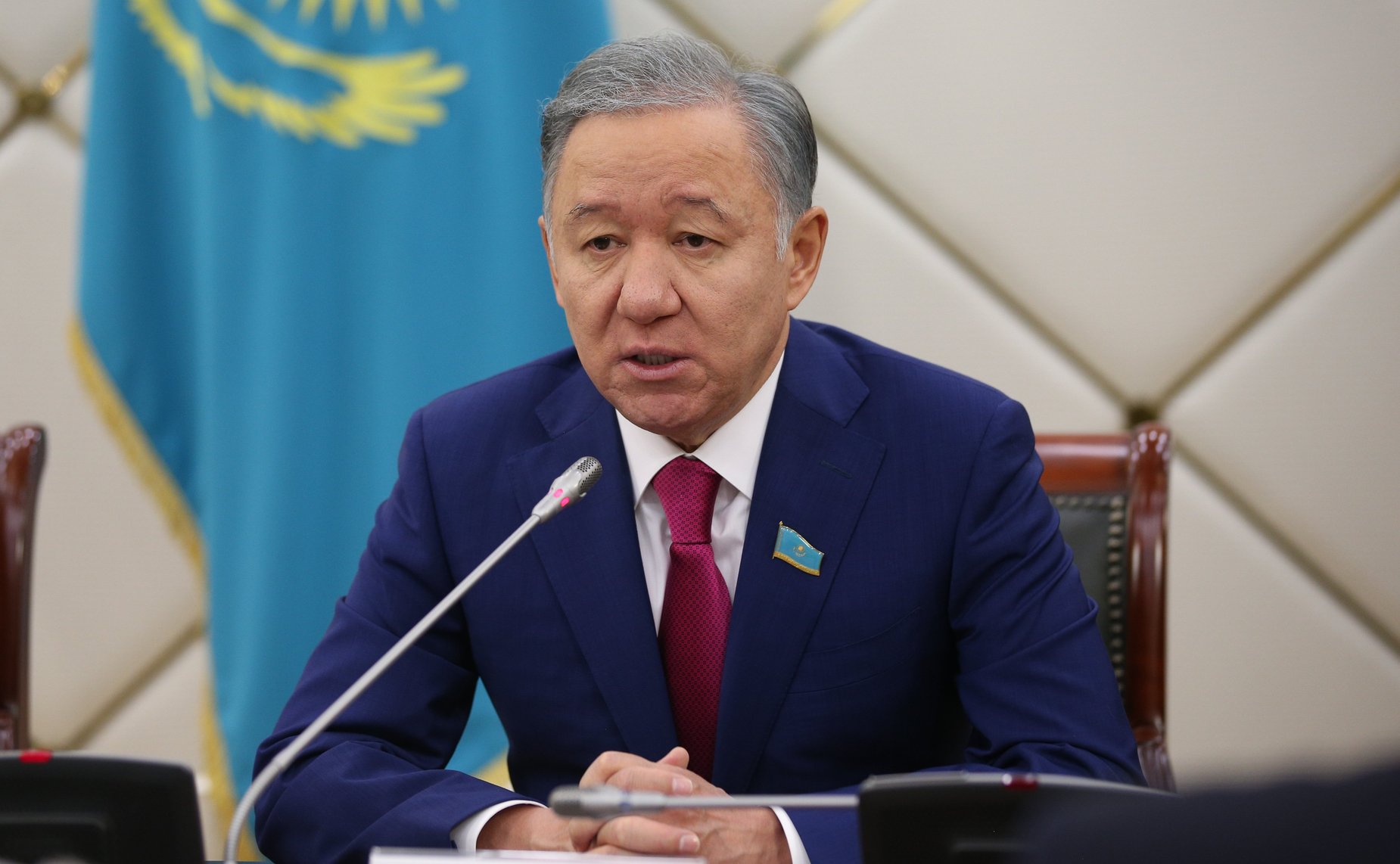 Встреча Председателя СФ Валентины Матвиенко с Председателем Мажилиса Парламента Казахстана Нурланом Нигматулиным