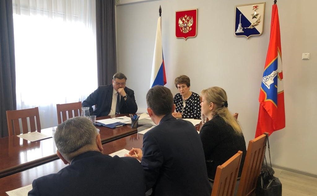 Екатерина Алтабаева и Сергей Колбин провели совещание по вопросам газификации Севастополя