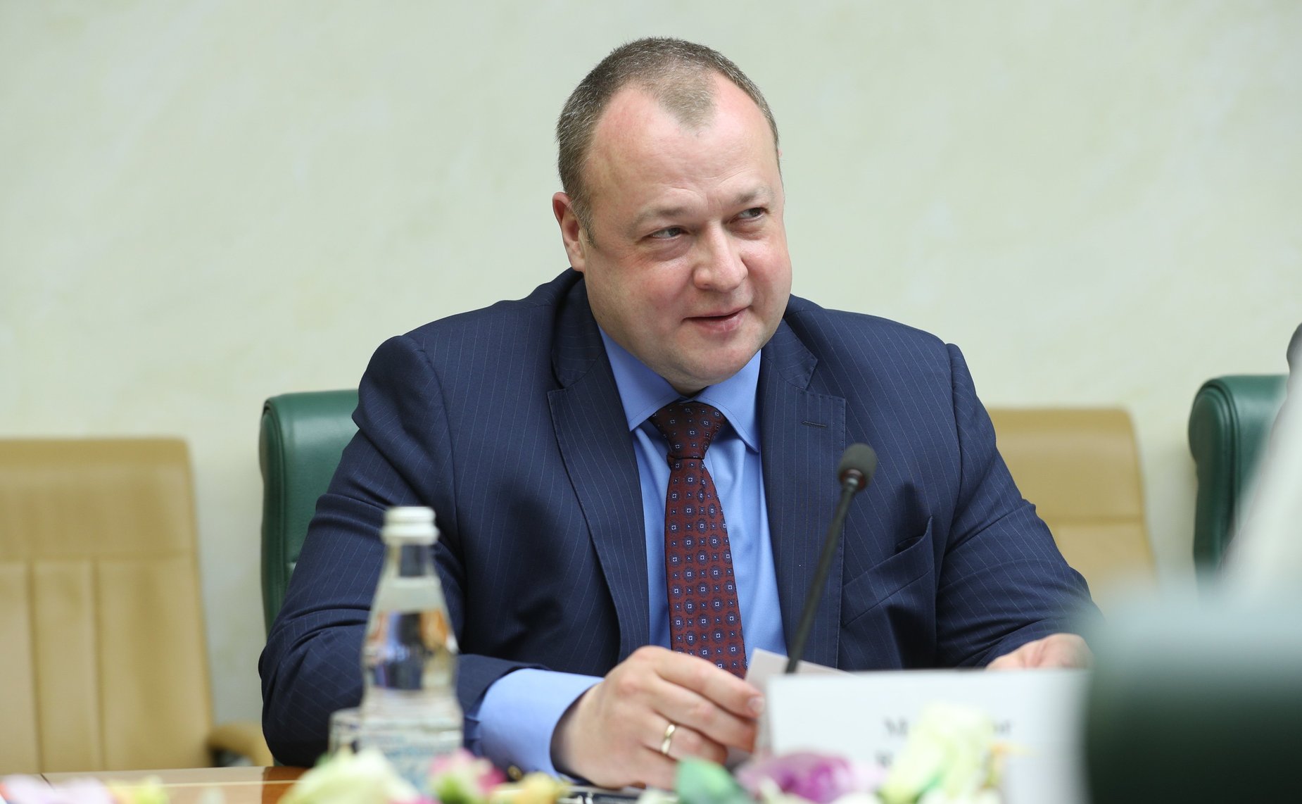 Встреча Григория Карасина с Чрезвычайным и Полномочным Послом Швейцарской Конфедерации в РФ