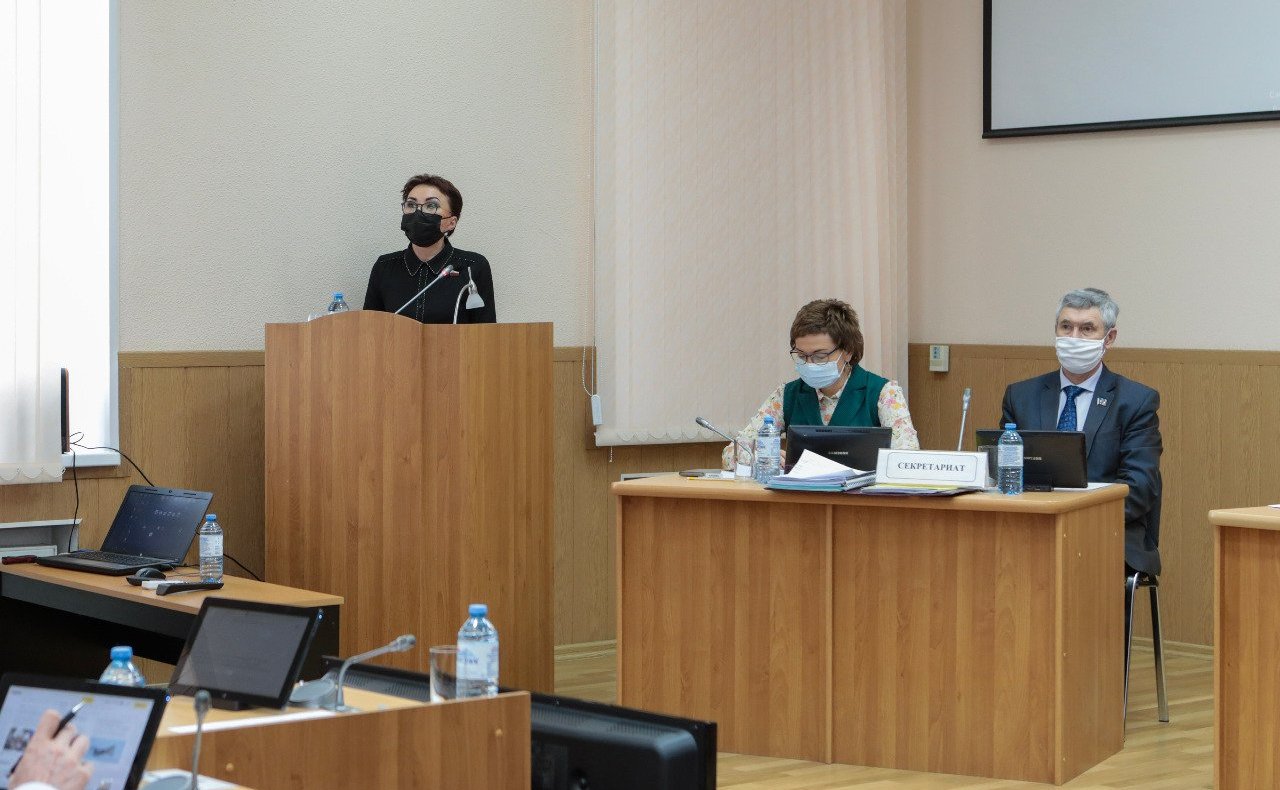 Татьяна Кусайко в ходе рабочей поездки в регион проинформировала региональных парламентариев о проделанной работе