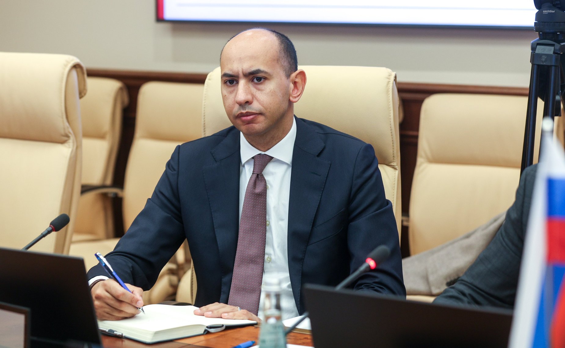 Встреча Григория Карасина с Чрезвычайным и Полномочным Послом Арабской Республики Египет в Российской Федерации