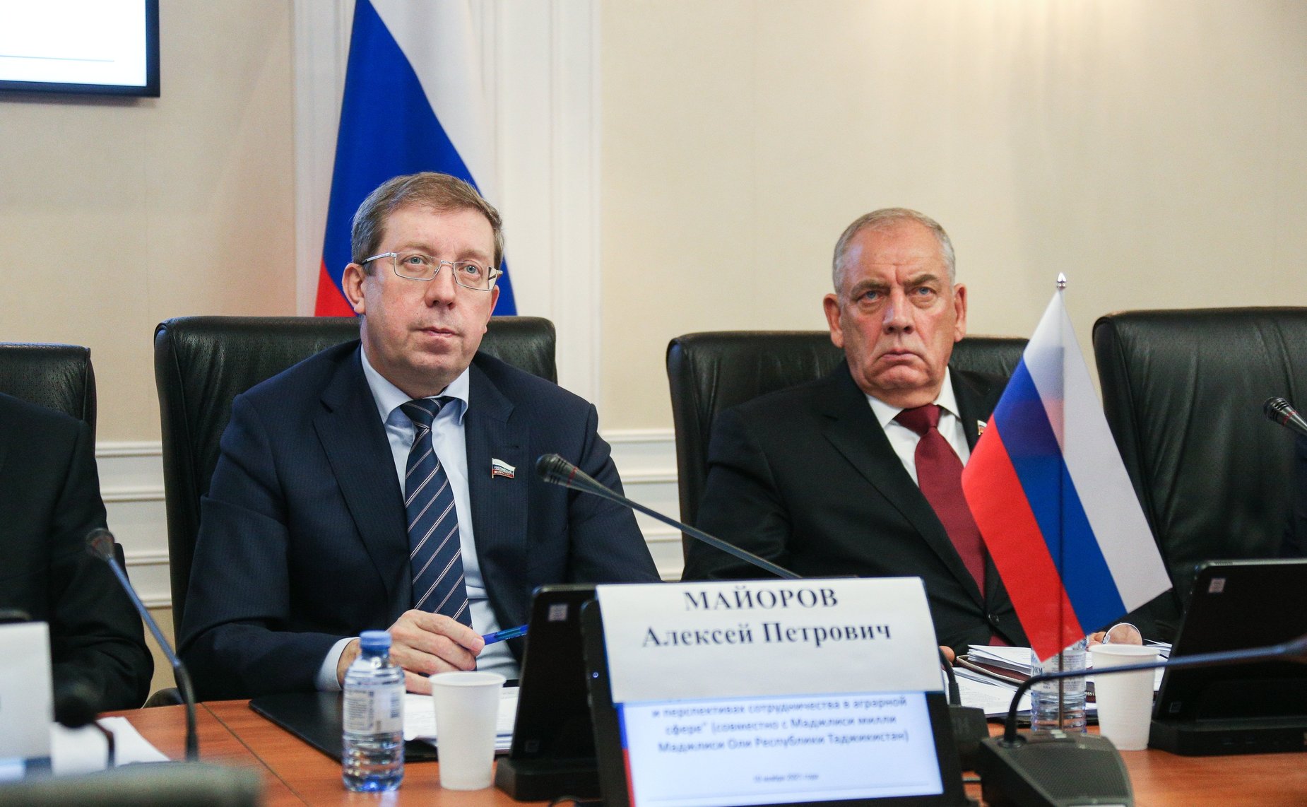 В рамках подготовки к VII Межпарламентскому Форуму «Таджикистан-Россия: потенциал межрегионального сотрудничества» состоялось заседание «круглого стола» на тему: «О состоянии и перспективах сотрудничества в аграрной сфере»