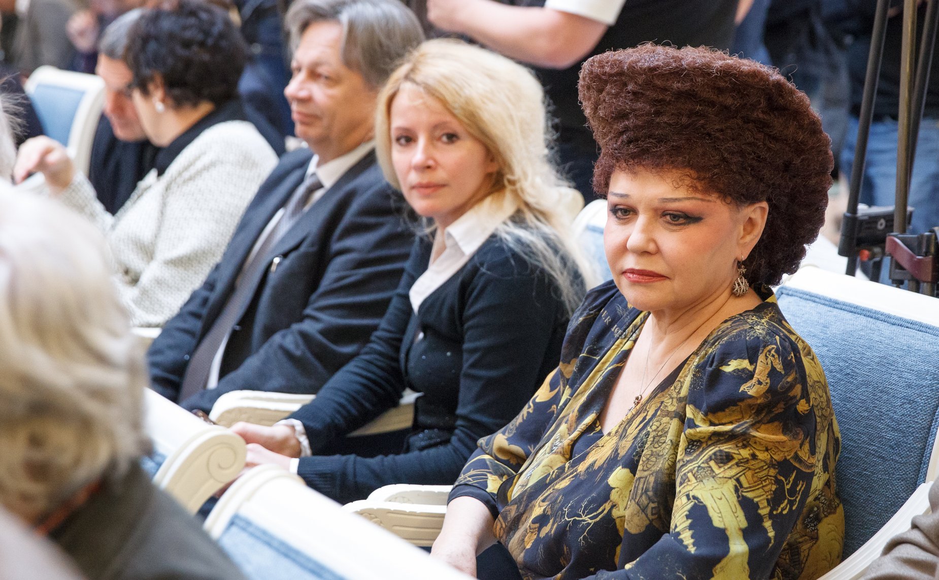 Церемония передачи наград родственникам погибших журналистов