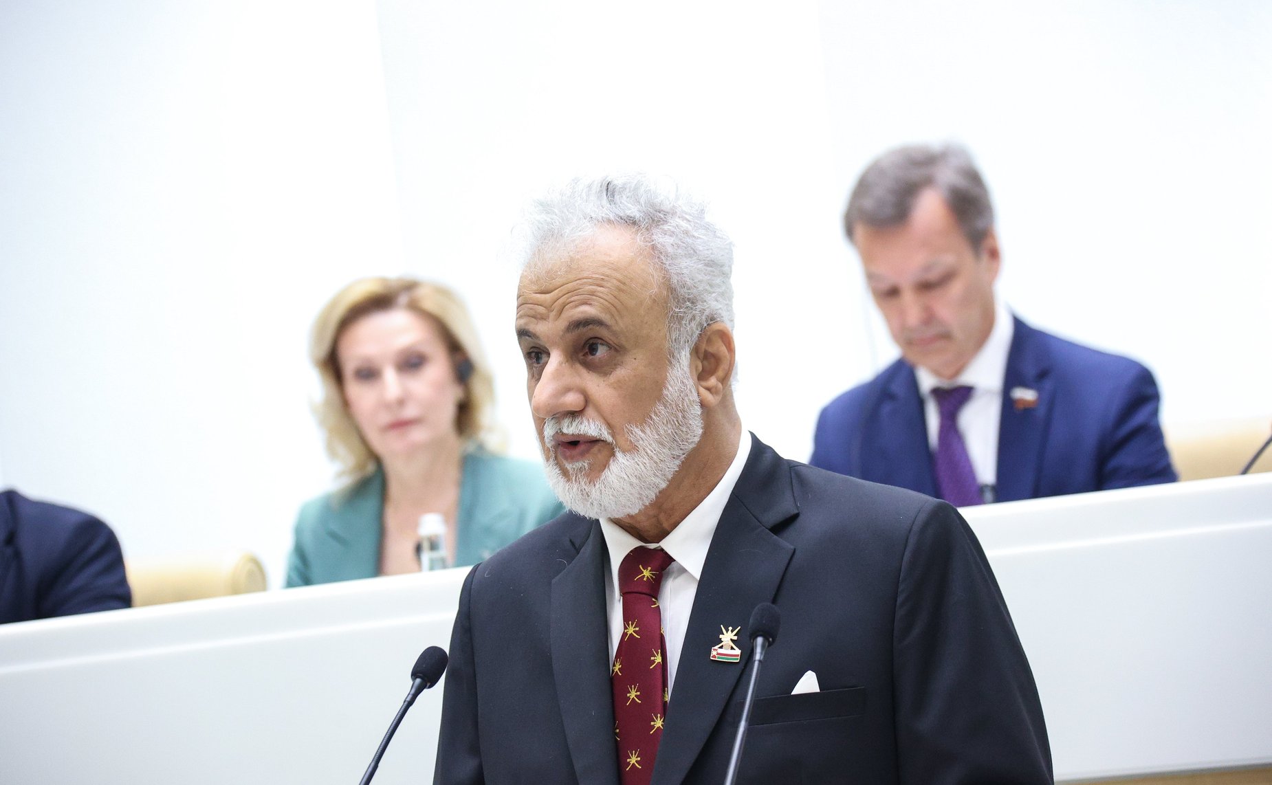 Председатель Государственного Совета Султаната Оман шейх Абдельмалик Бен Абдалла Аль-Халили