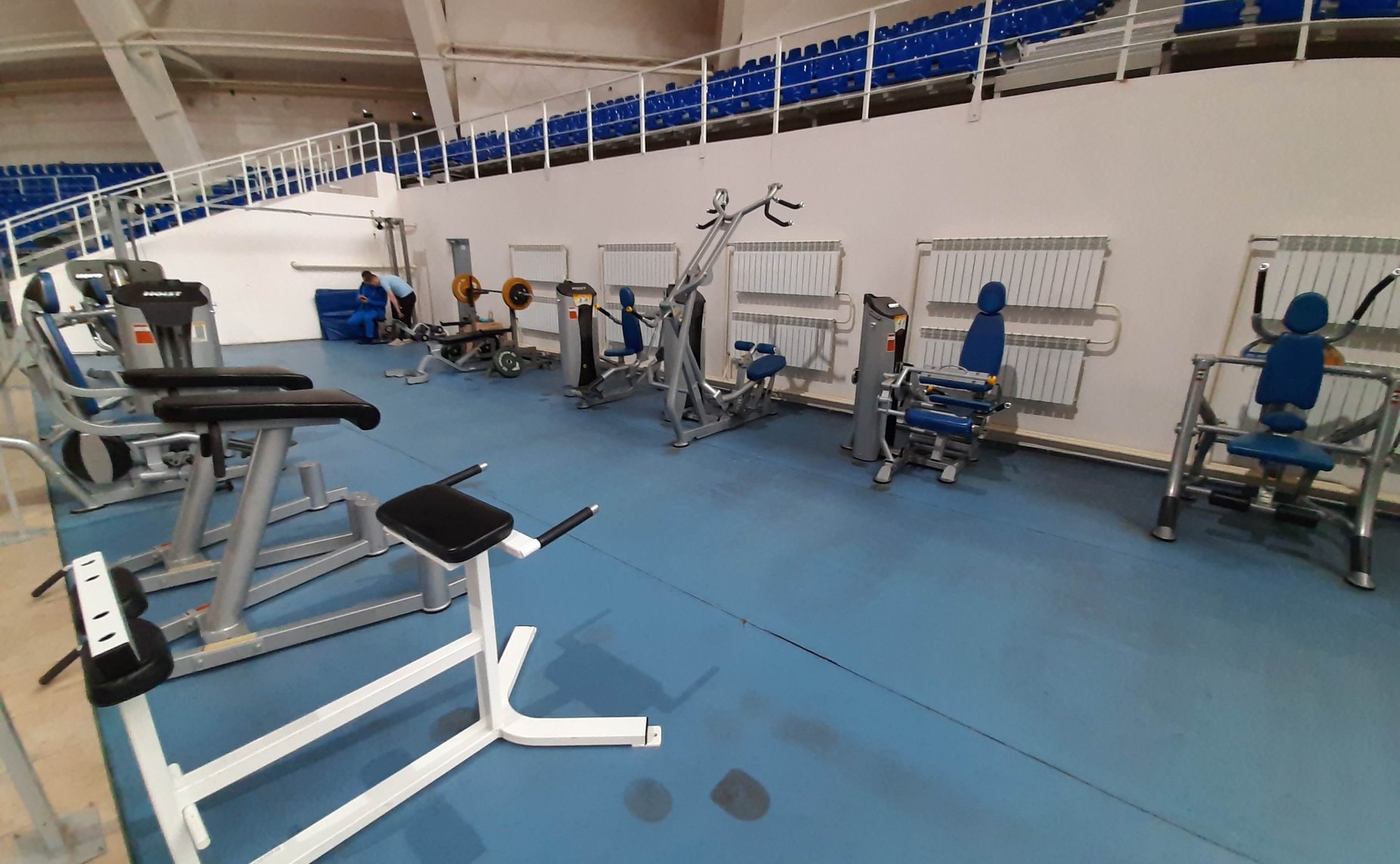 Сергей Мартынов посетил один из крупнейших спортивных объектов Республики — легкоатлетический манеж Арена «Марий Эл»