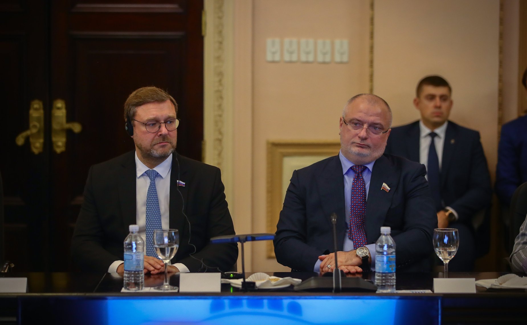 Константин Косачев и Андрей Клишас