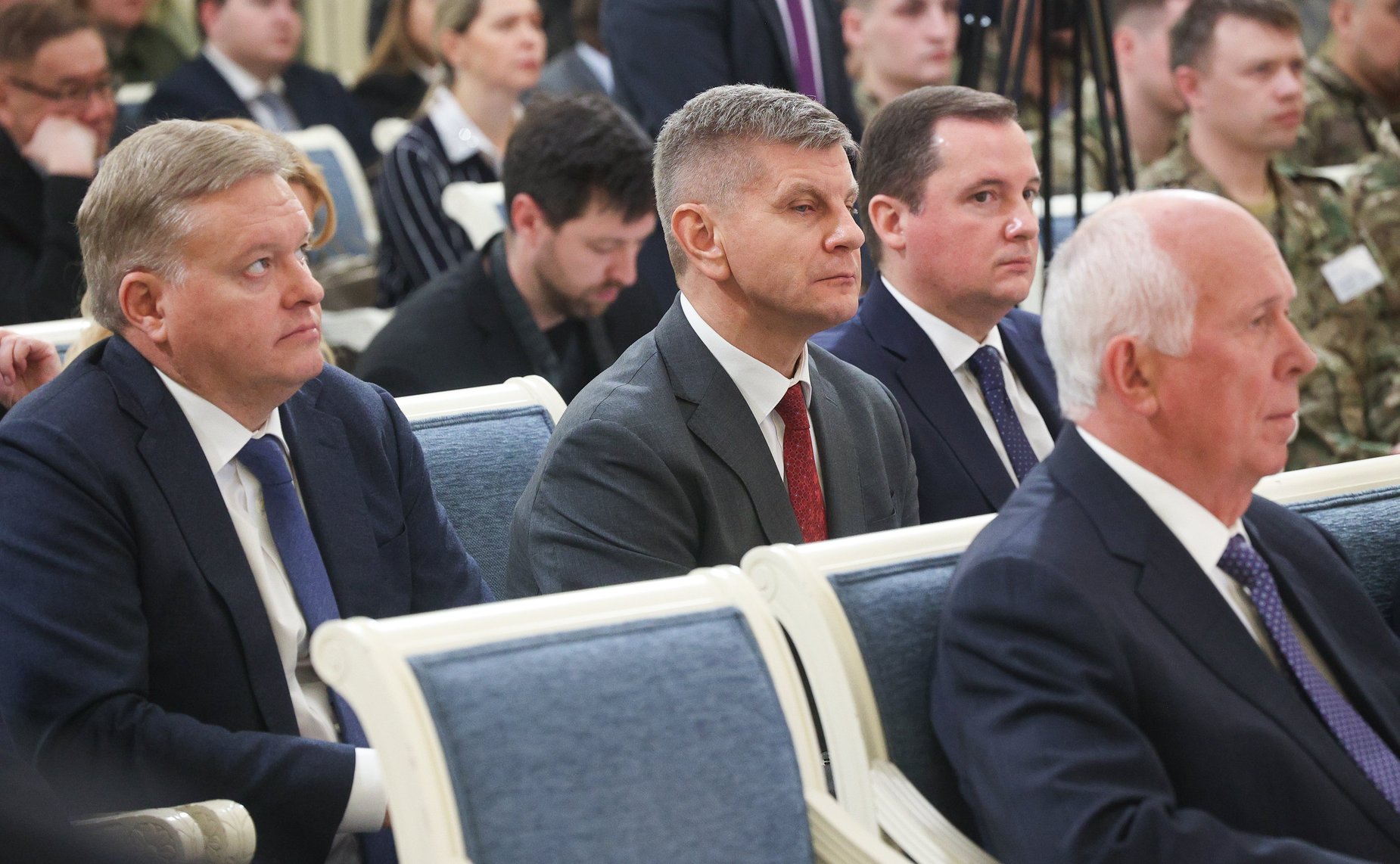 Торжественное подписание трехсторонних соглашений о сотрудничестве и взаимодействии между Государственной корпорацией «Ростех», Государственным Фондом поддержки участников СВО «Защитники Отечества» и субъектами Российской Федерации