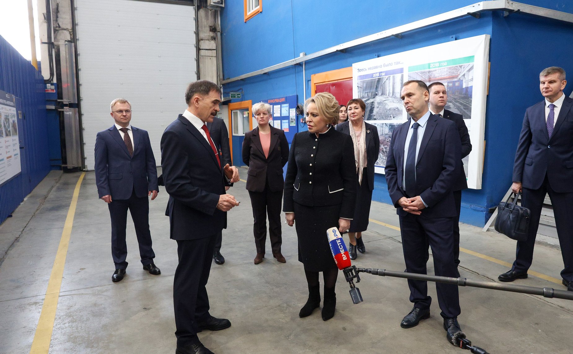 В ходе рабочей поездки Валентина Матвиенко осмотрела Курганский индустриальный парк