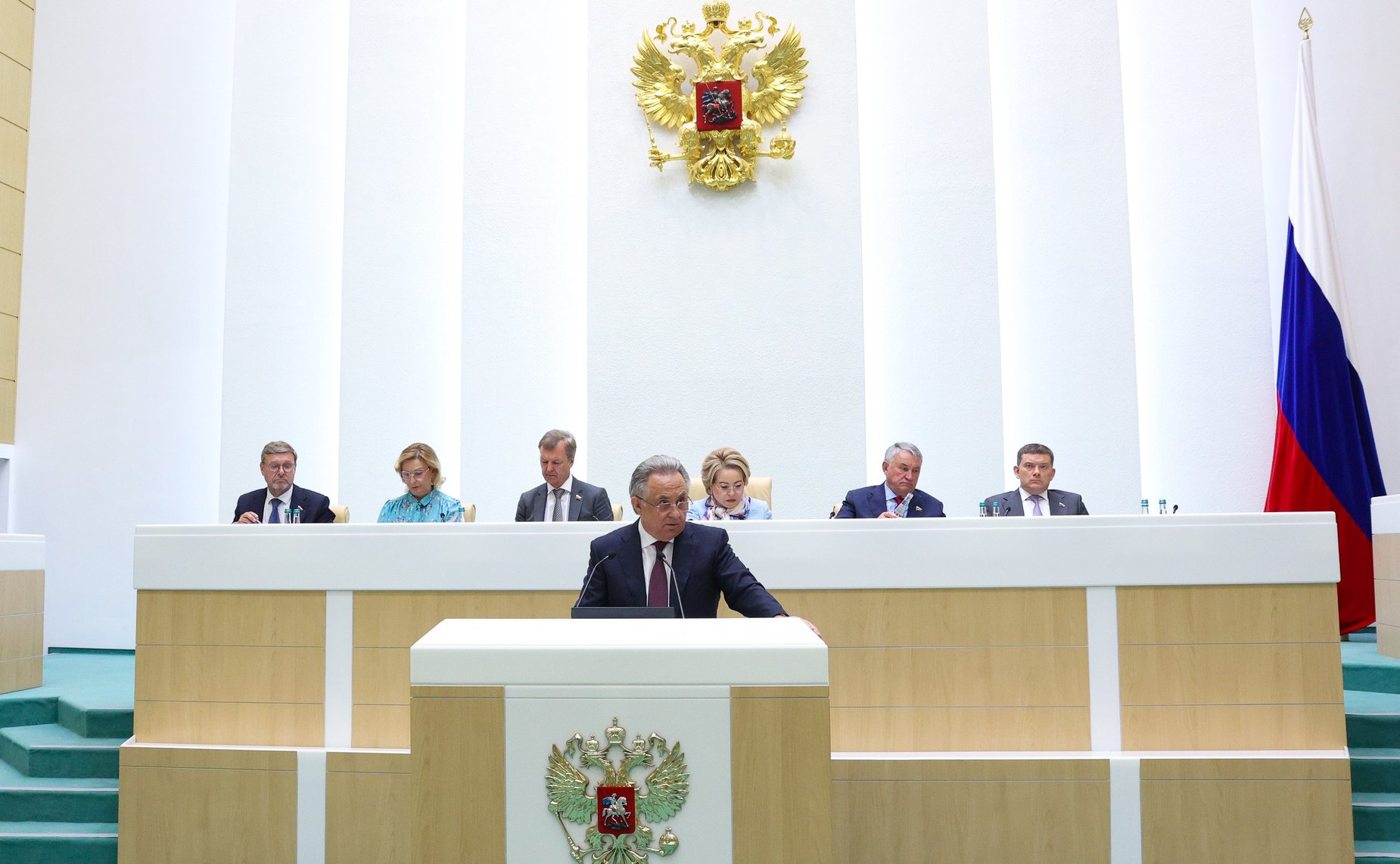 Генеральный директор ПАО «ДОМ.РФ» Виталий Мутко