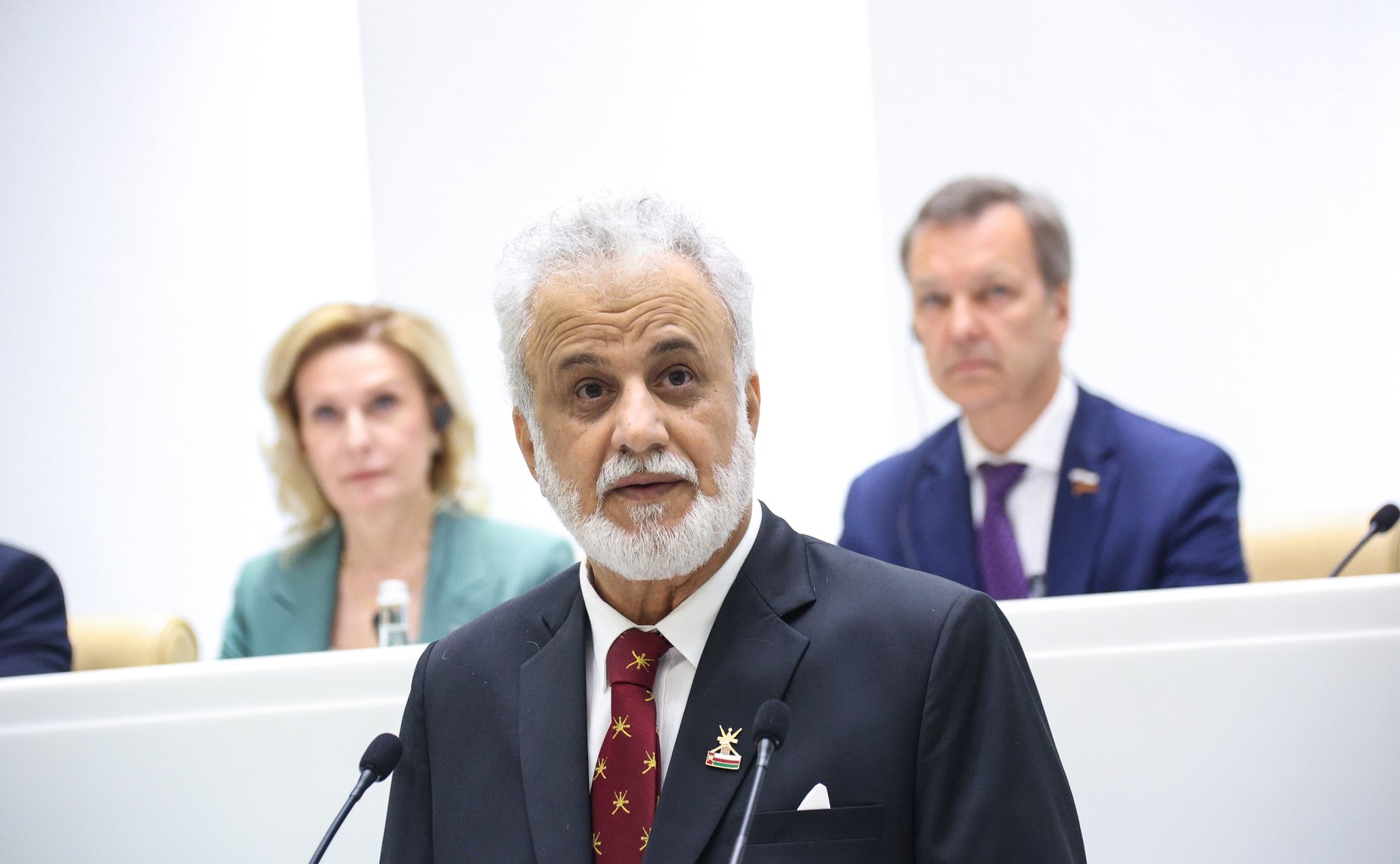 Председатель Государственного Совета Султаната Оман шейх Абдельмалик Бен Абдалла Аль-Халили