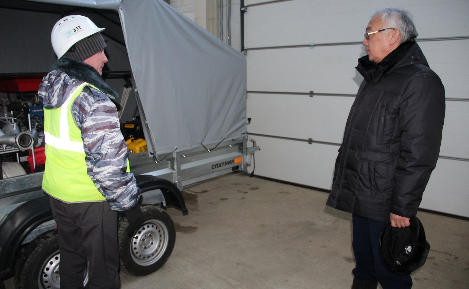 Баир Жамсуев в ходе работы в регионе посетил первый в мире специализированный сухопутный зерновой терминал полного цикла в Забайкальске