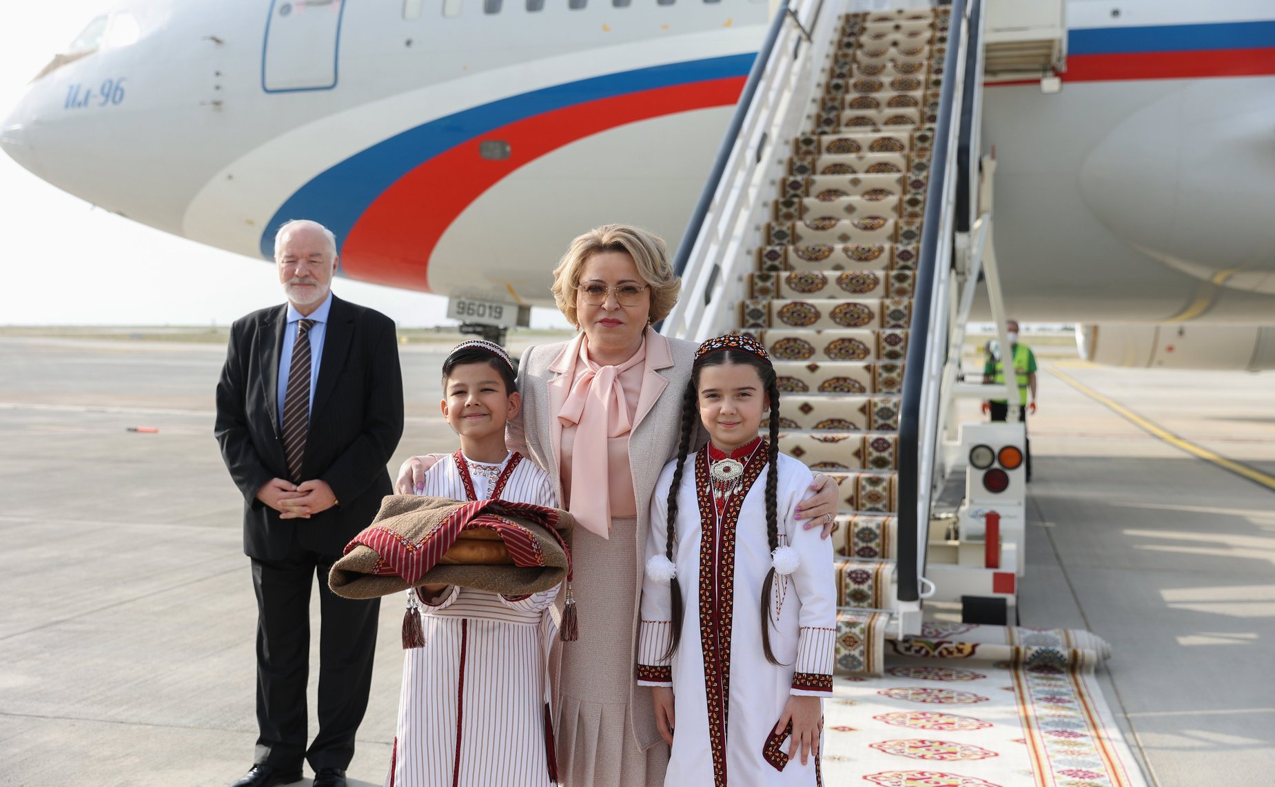 Рабочий визит делегации Совета Федерации во главе с Валентиной Матвиенко в Туркменистан