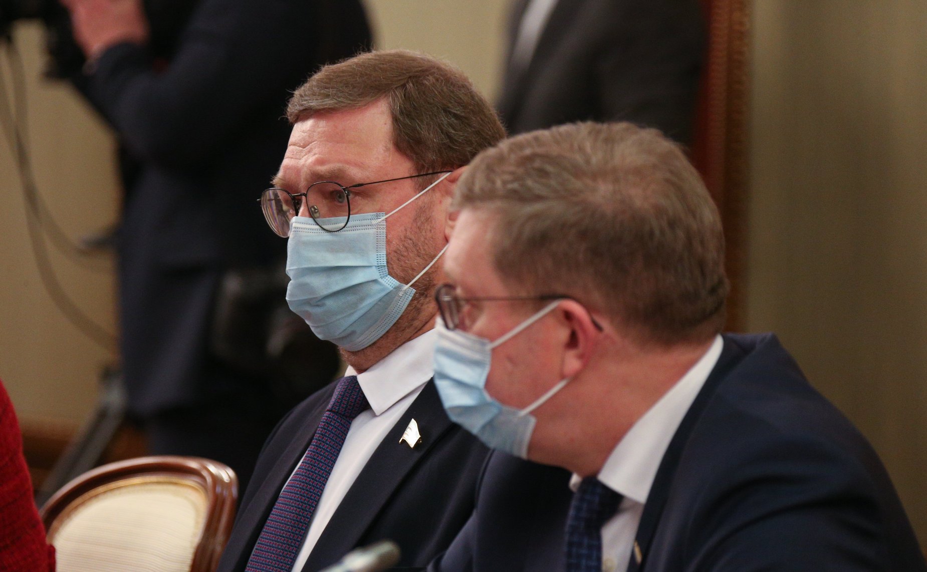 Встреча руководства Совета Федерации с Председателем Правительства Российской Федерации Михаилом Мишустиным