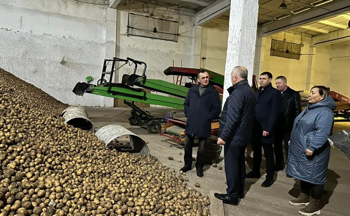 Николай Федоров посетил агрофирму в Красноармейском муниципальном округе Чувашской Республики