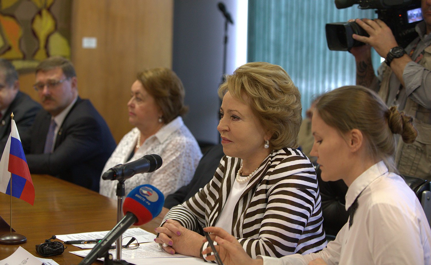 В. Матвиенко в Бразилии