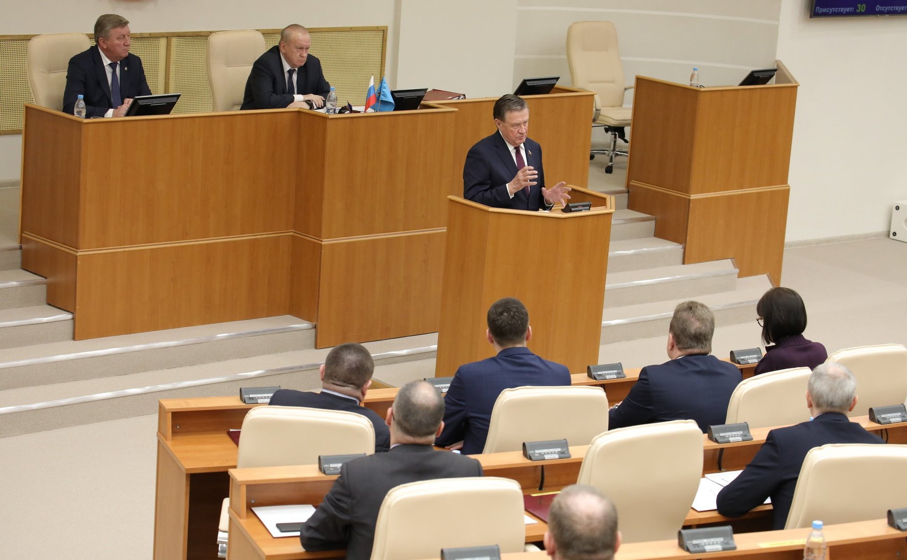 Сергей Рябухин принял участие в 24-м заседании Законодательного Собрания Ульяновской области