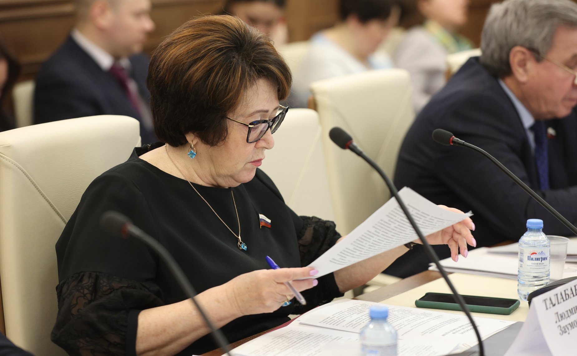 Заседание рабочей группы по подготовке предложений по обеспечению сбалансированности бюджетов субъектов РФ с учетом их особенностей