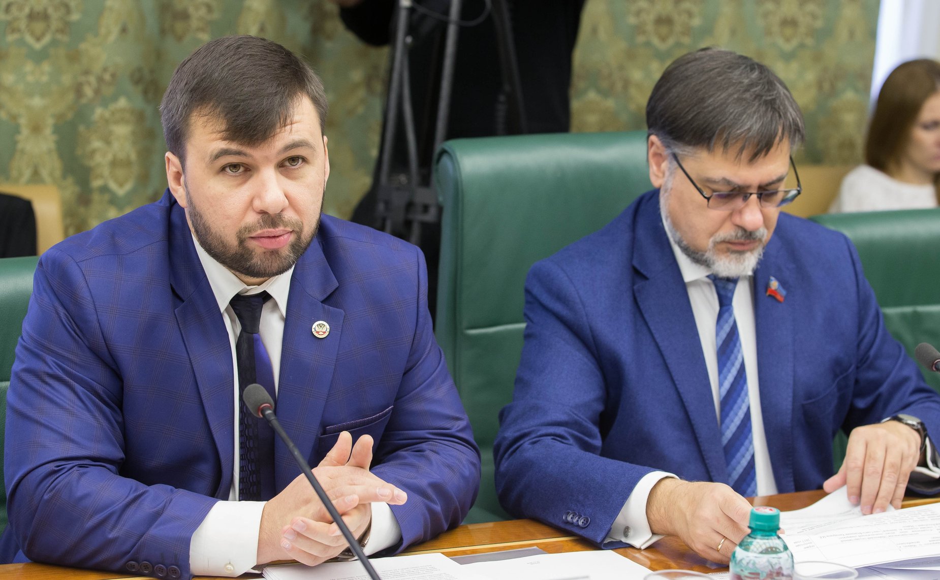 Д. Пушилин и В. Дейнего