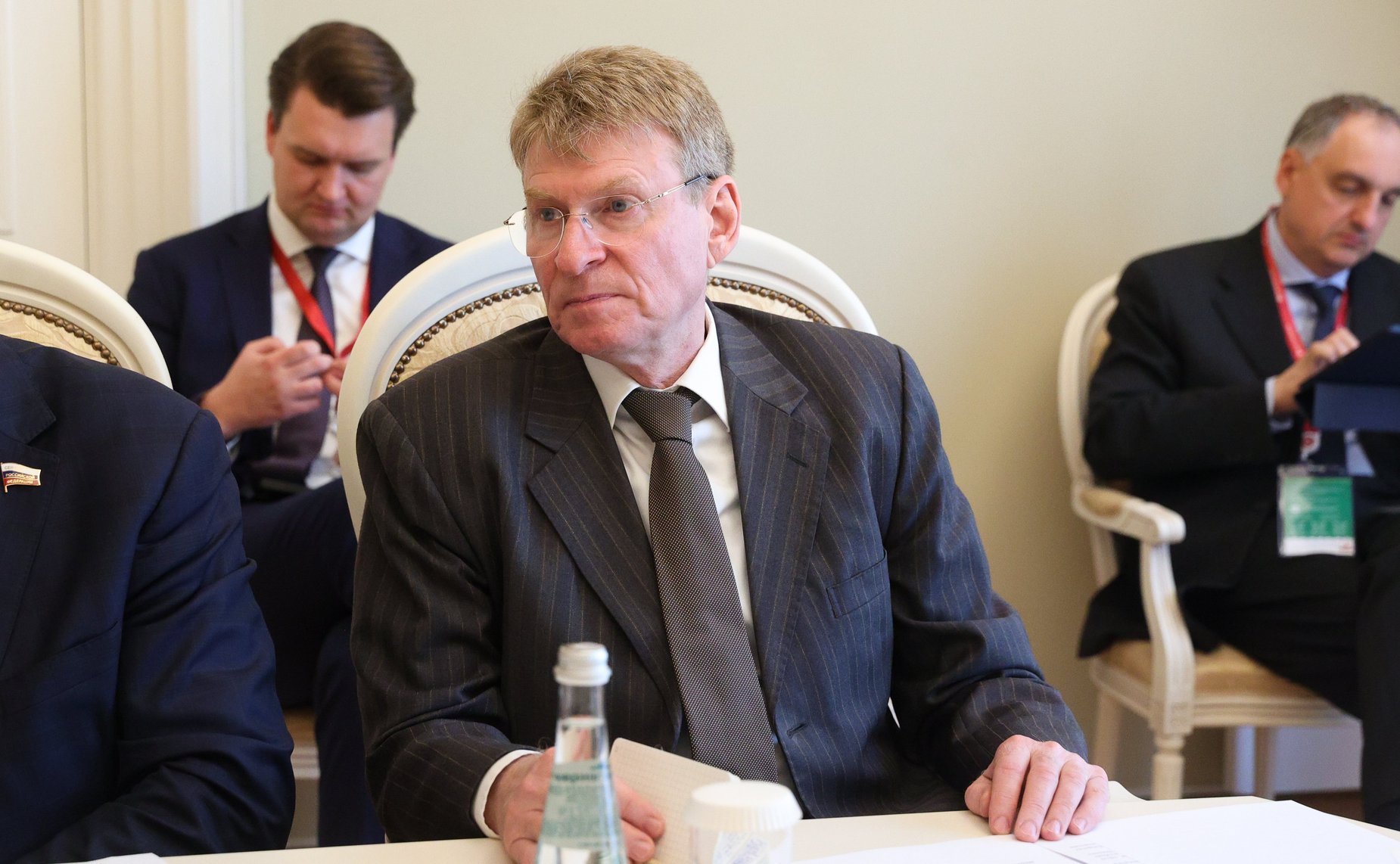 Беседа спикера СФ Валентины Матвиенко с Председателем Парламента Республики Гана состоялась «на полях» Невского международного экологического конгресса в Санкт-Петербурге