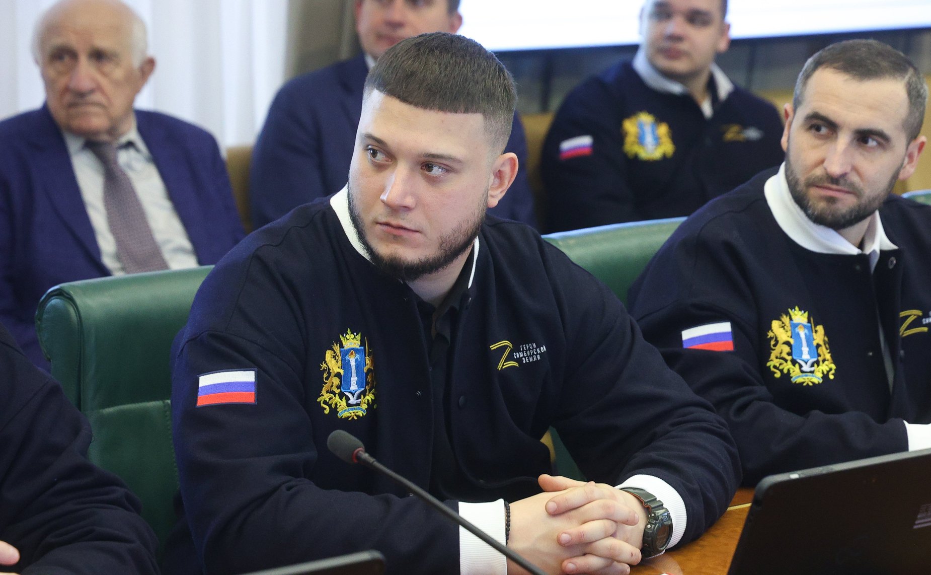 Встреча сенаторов Сергея Рябухина и Алексея Кондратьева с участниками программы «Герои Симбирской земли»