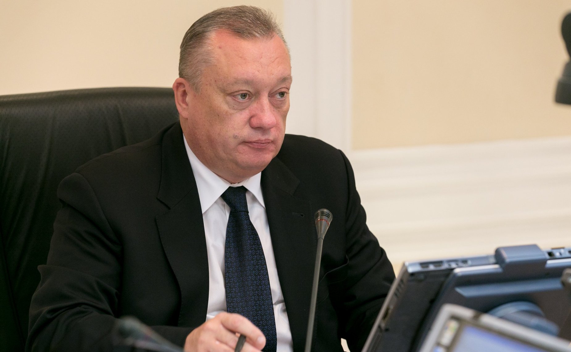 В. Тюльпанов Заседание Комитета Совета Федерации по Регламенту и организации парламентской деятельности