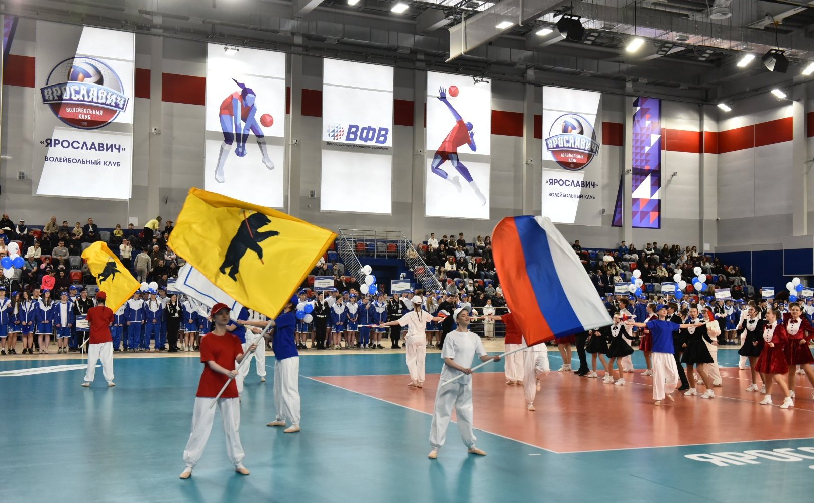 В волейбольном центре Ярославля состоялся весенний спортивный фестиваль «Юный динамовец»