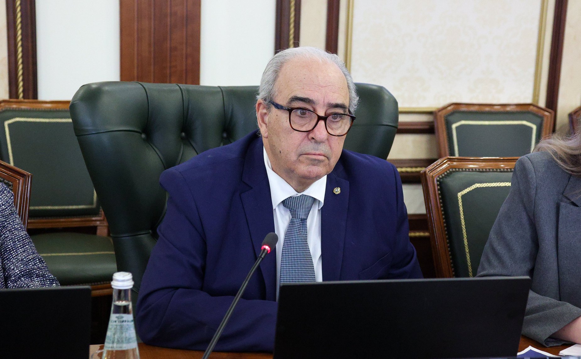 Встреча Григория Карасина с Министром животноводства, сельского хозяйства и рыболовства Восточной Республики Уругвай