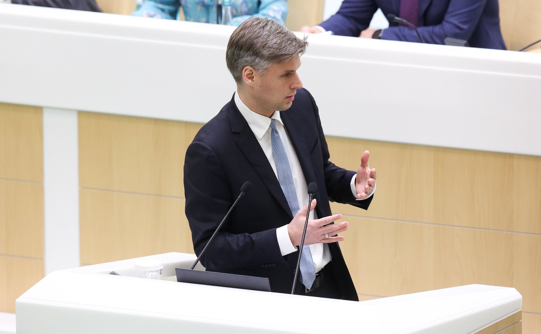 Генеральный директор Государственной корпорации по космической деятельности «Роскосмос» Дмитрий Баканов