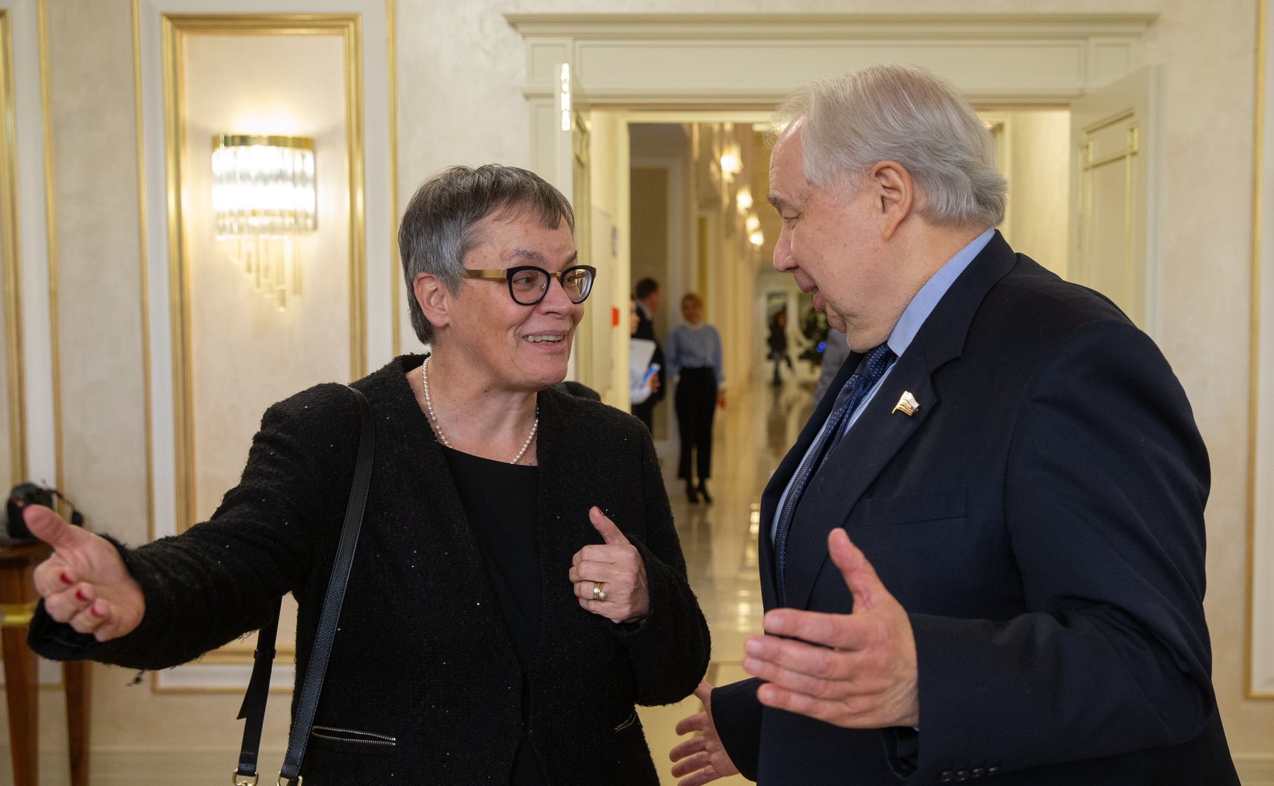 Встреча с Председателем Парламентской ассамблеи Совета Европы Лилиан Мори Паскье