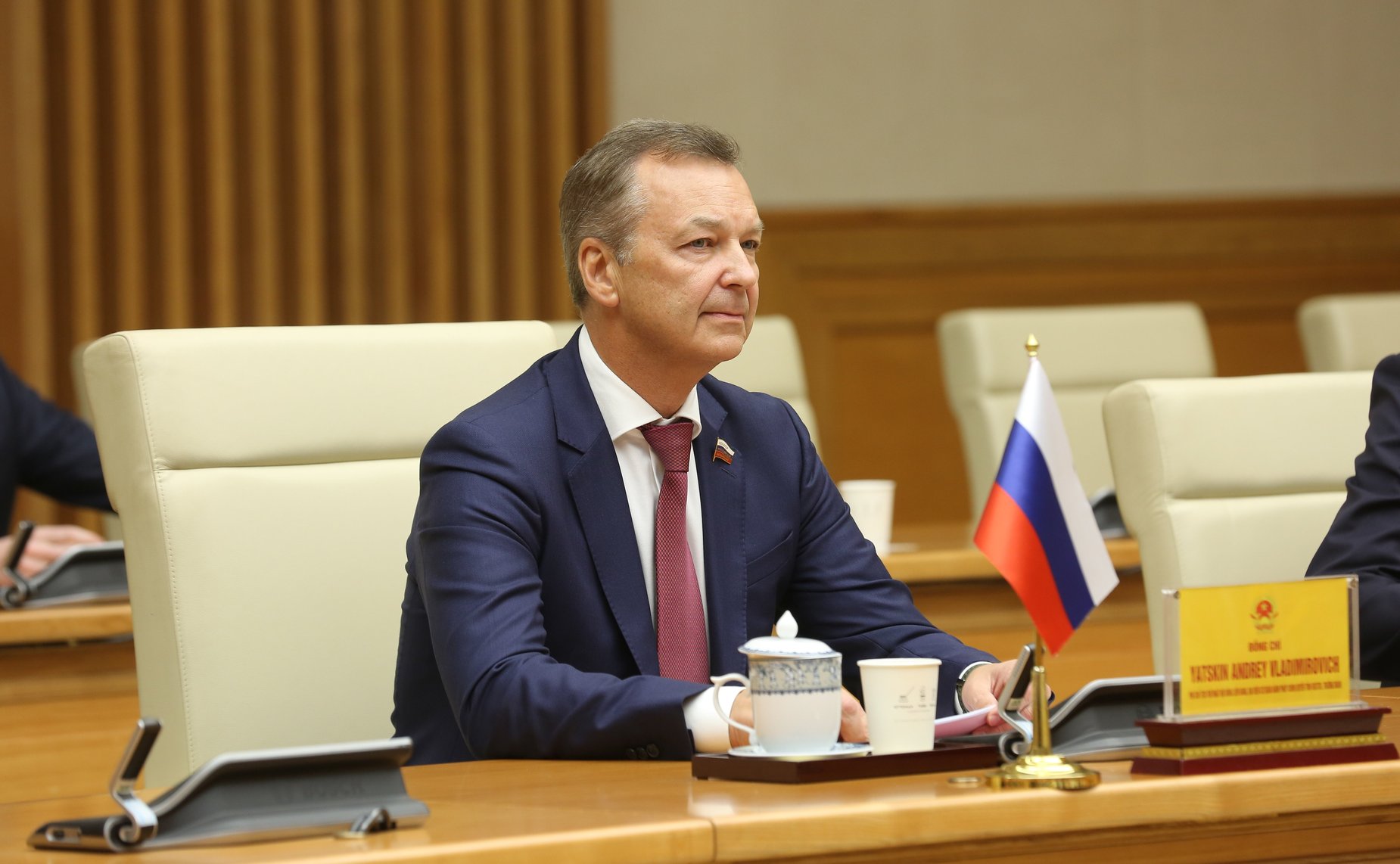 Первый заместитель Председателя СФ Андрей Яцкин