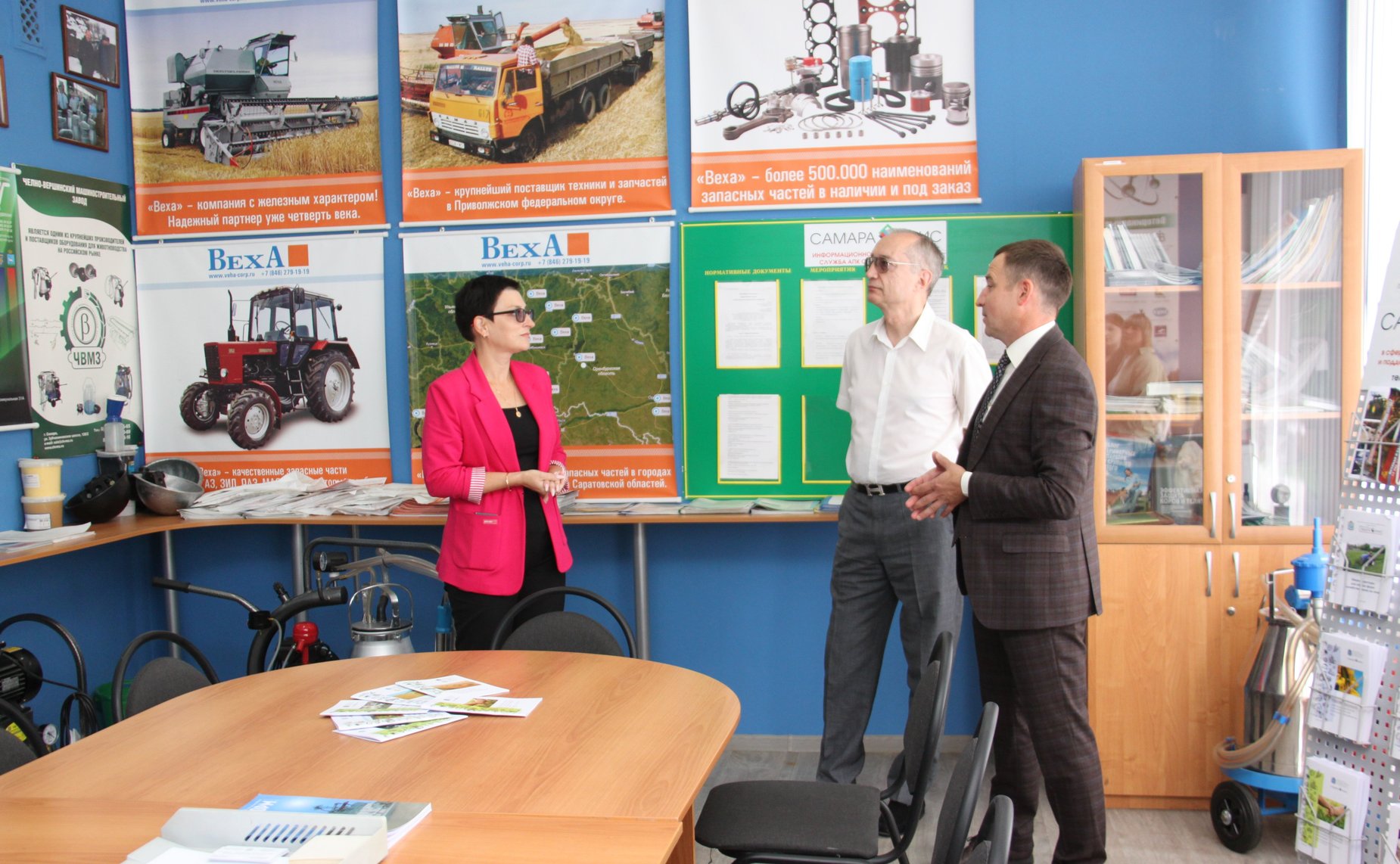 Андрей Кислов посетил в Самаре региональный Центр компетенций в сфере сельскохозяйственной кооперации и поддержки фермеров