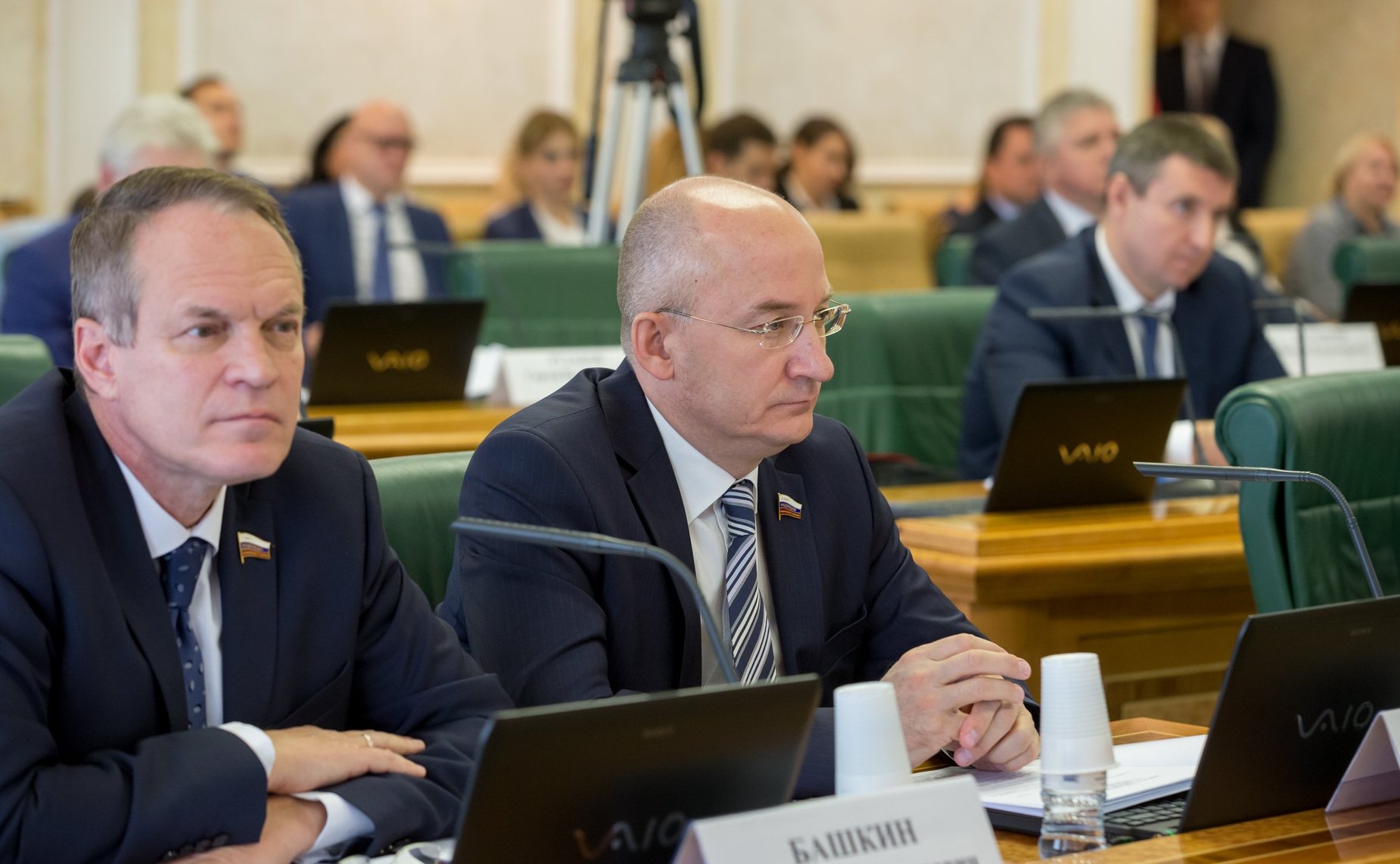 Александр Башкин и Олег Цепкин