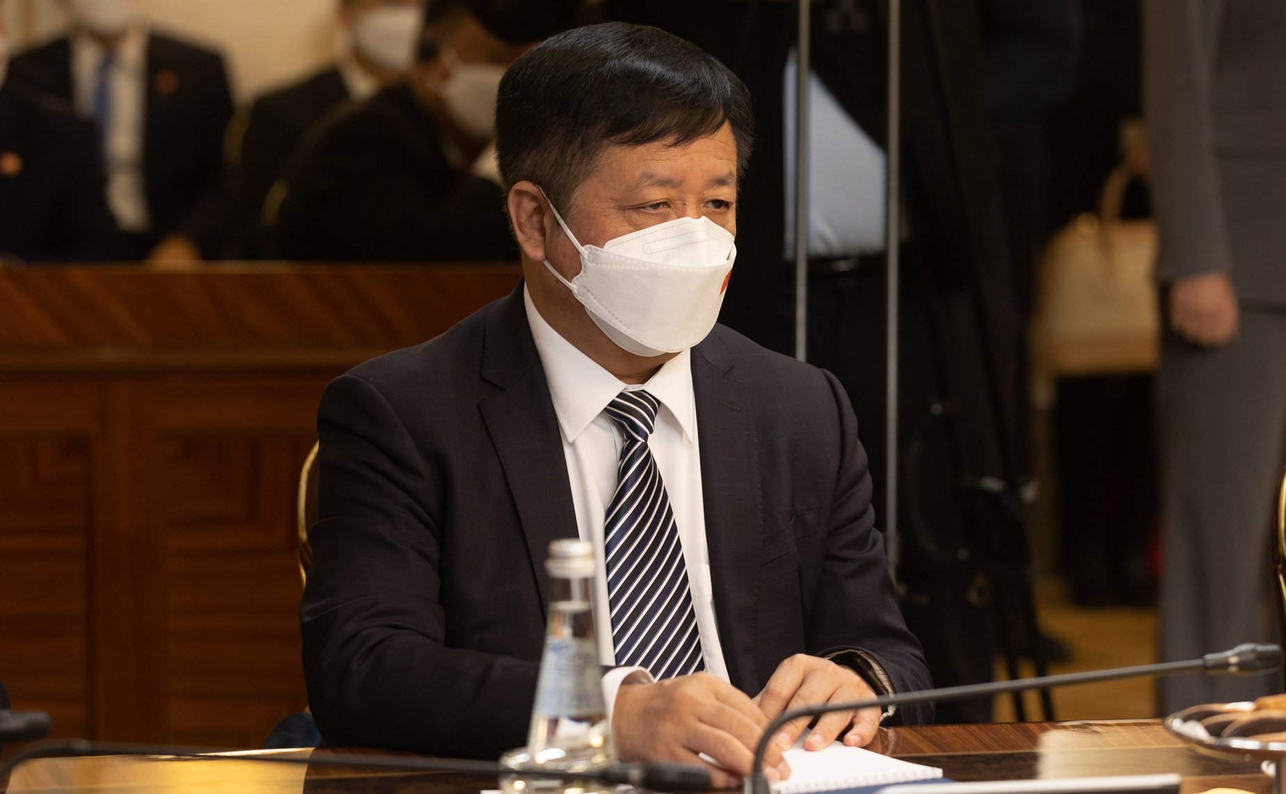 Встреча Председателя Совета Федерации Валентины Матвиенко с Председателем Постоянного комитета Всекитайского собрания народных представителей КНР Ли Чжаньшу