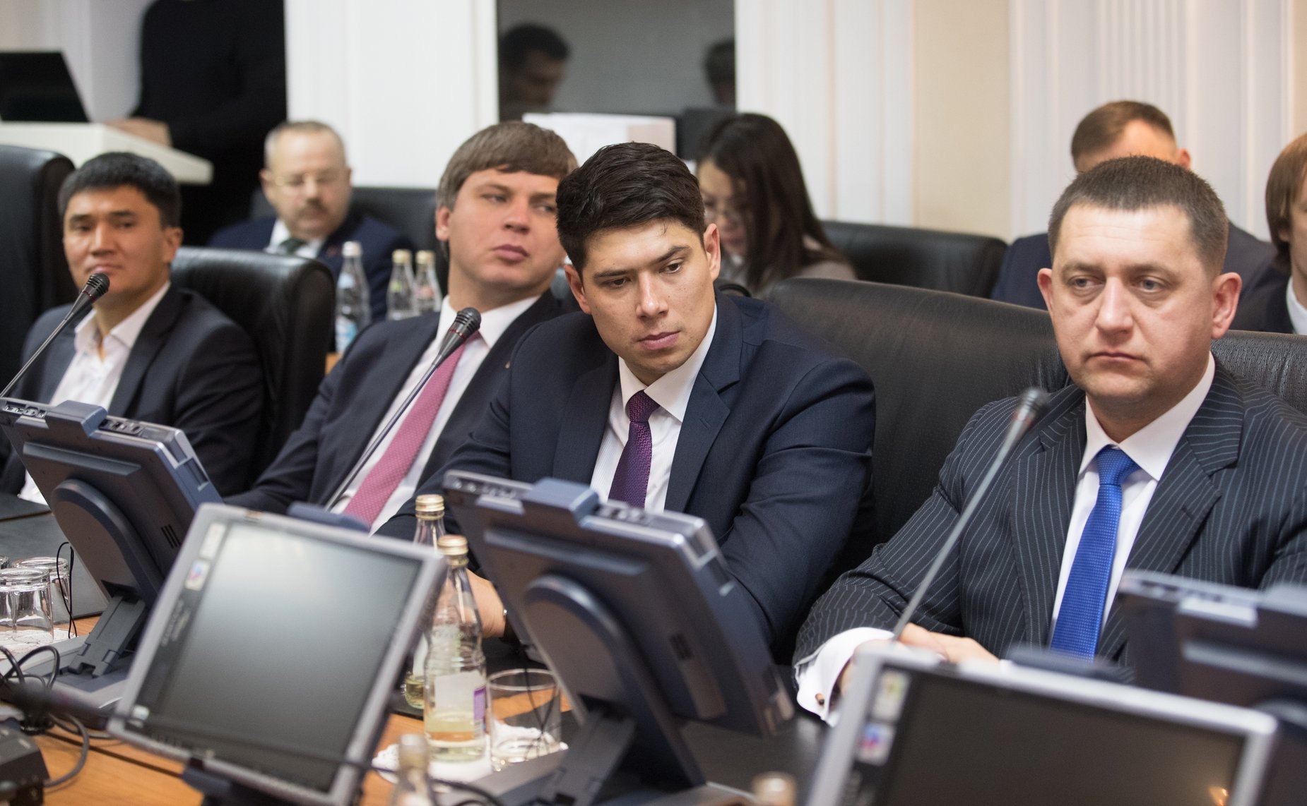 Встреча Г. Кареловой и А. Кутепова с членами делегации VIII Международных парламентских игр